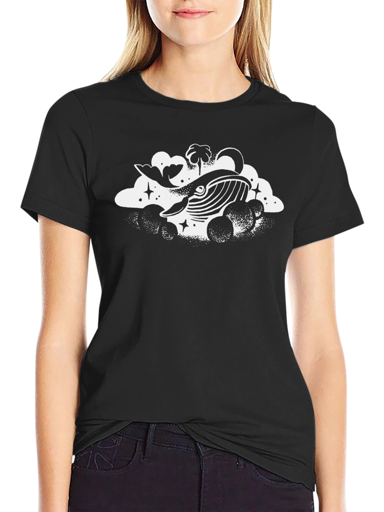 Whale Cloud Graphic Tee