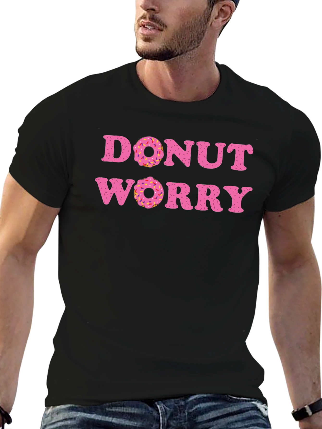 Donut Worry T-Shirt - Funny Pun Tee