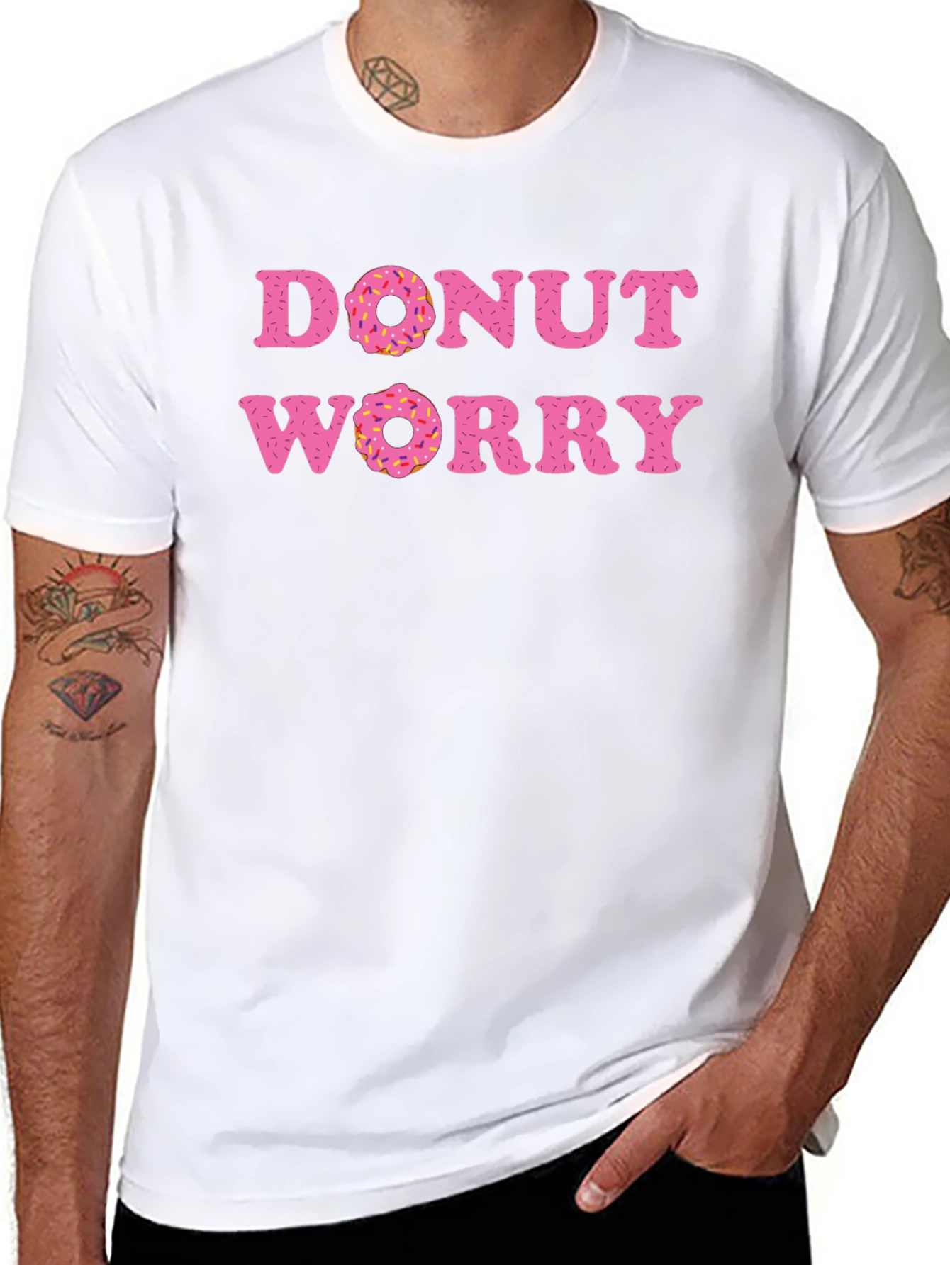 Donut Worry T-Shirt - Funny Pun Tee