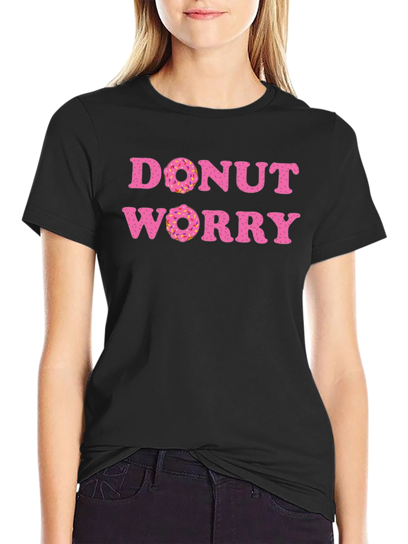 Donut Worry T-Shirt - Funny Pun Tee