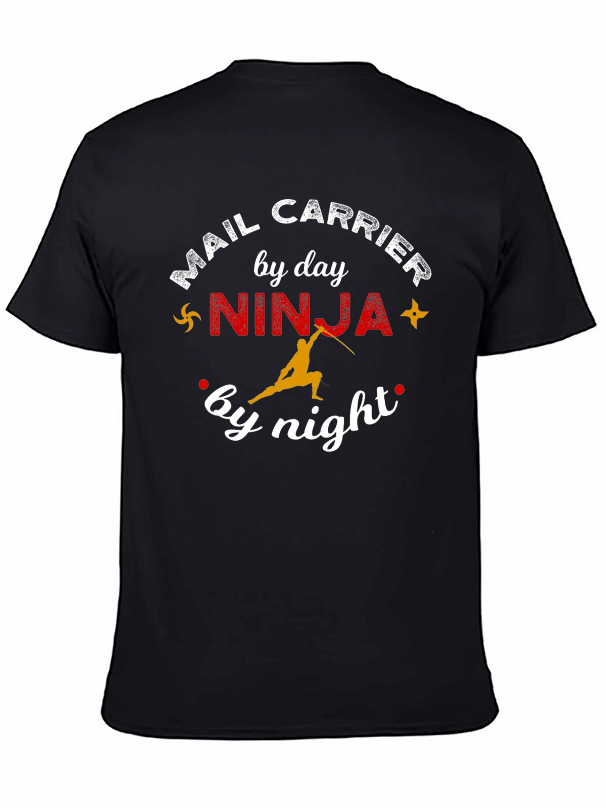 Mail Carrier Ninja T-Shirt Funny Postal Worker Tee