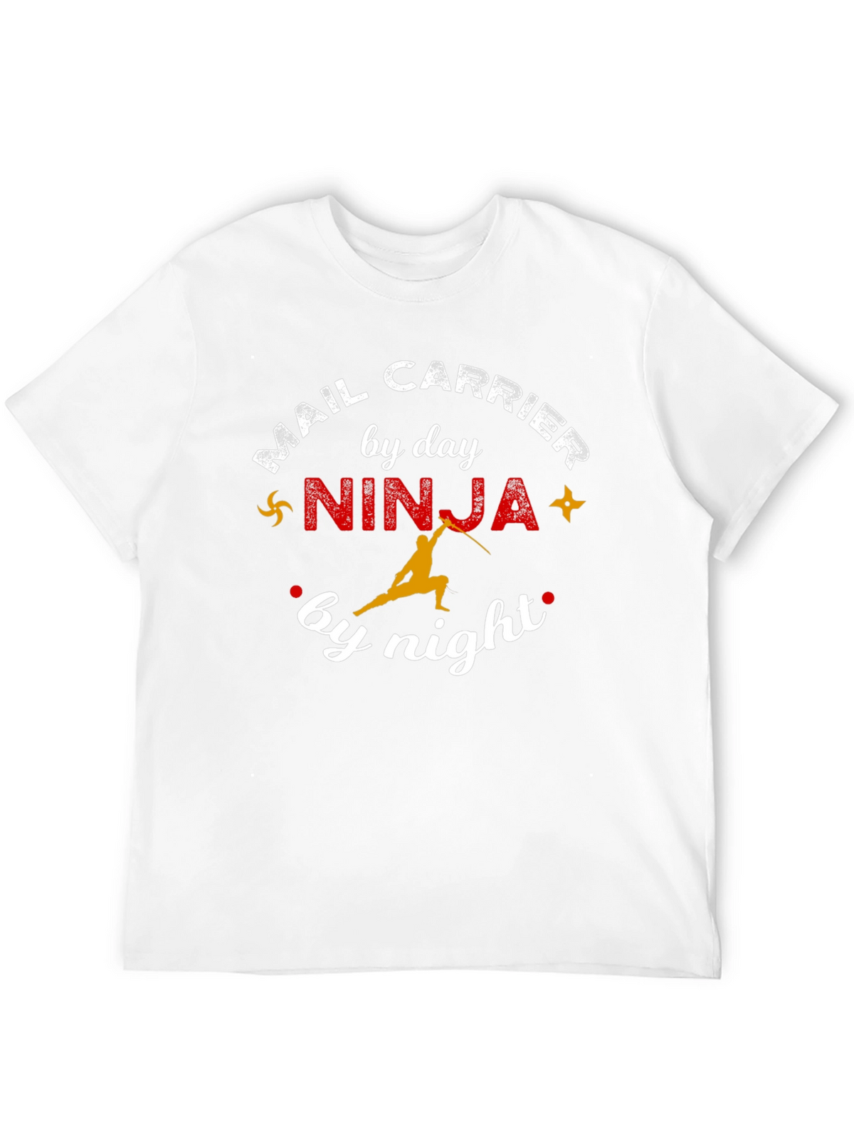 Mail Carrier Ninja T-Shirt Funny Postal Worker Tee
