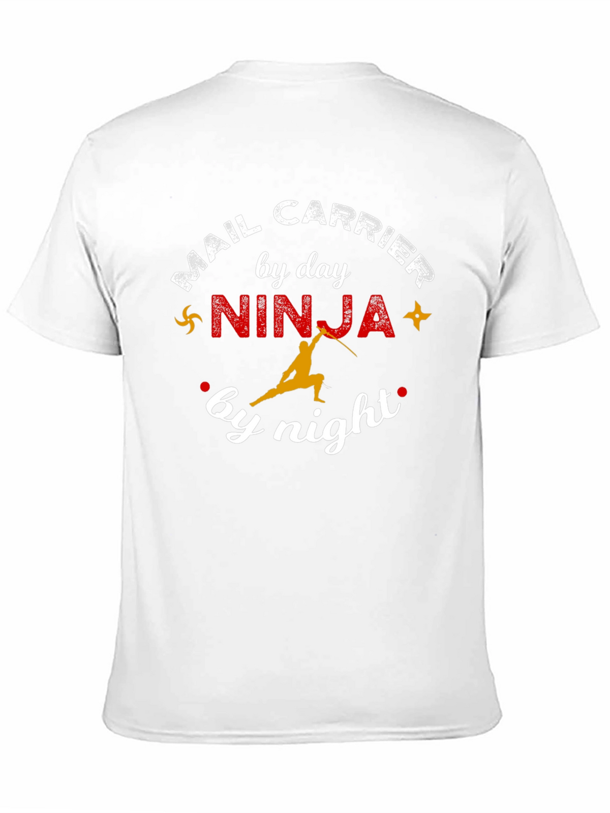 Mail Carrier Ninja T-Shirt Funny Postal Worker Tee