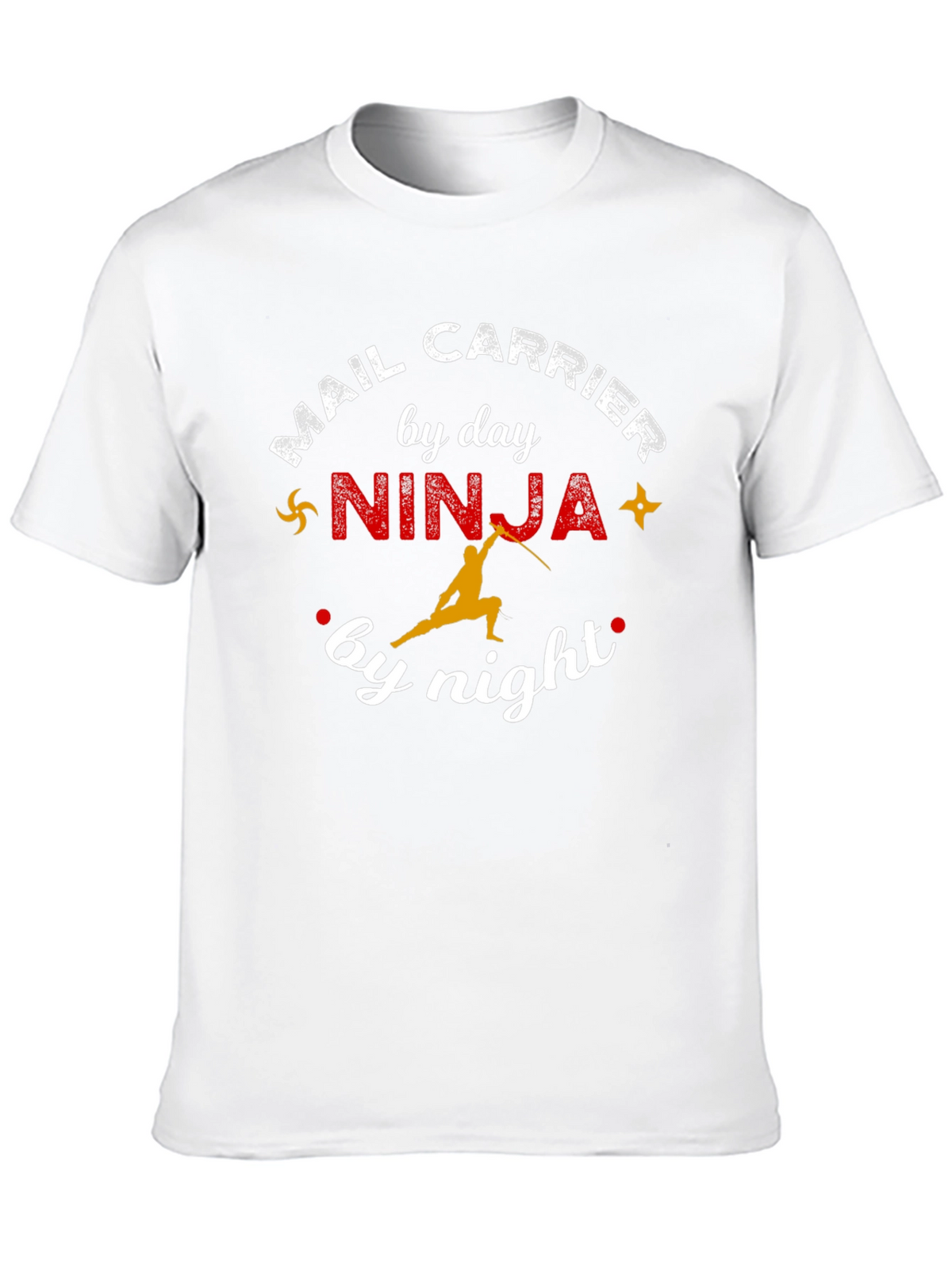 Mail Carrier Ninja T-Shirt Funny Postal Worker Tee