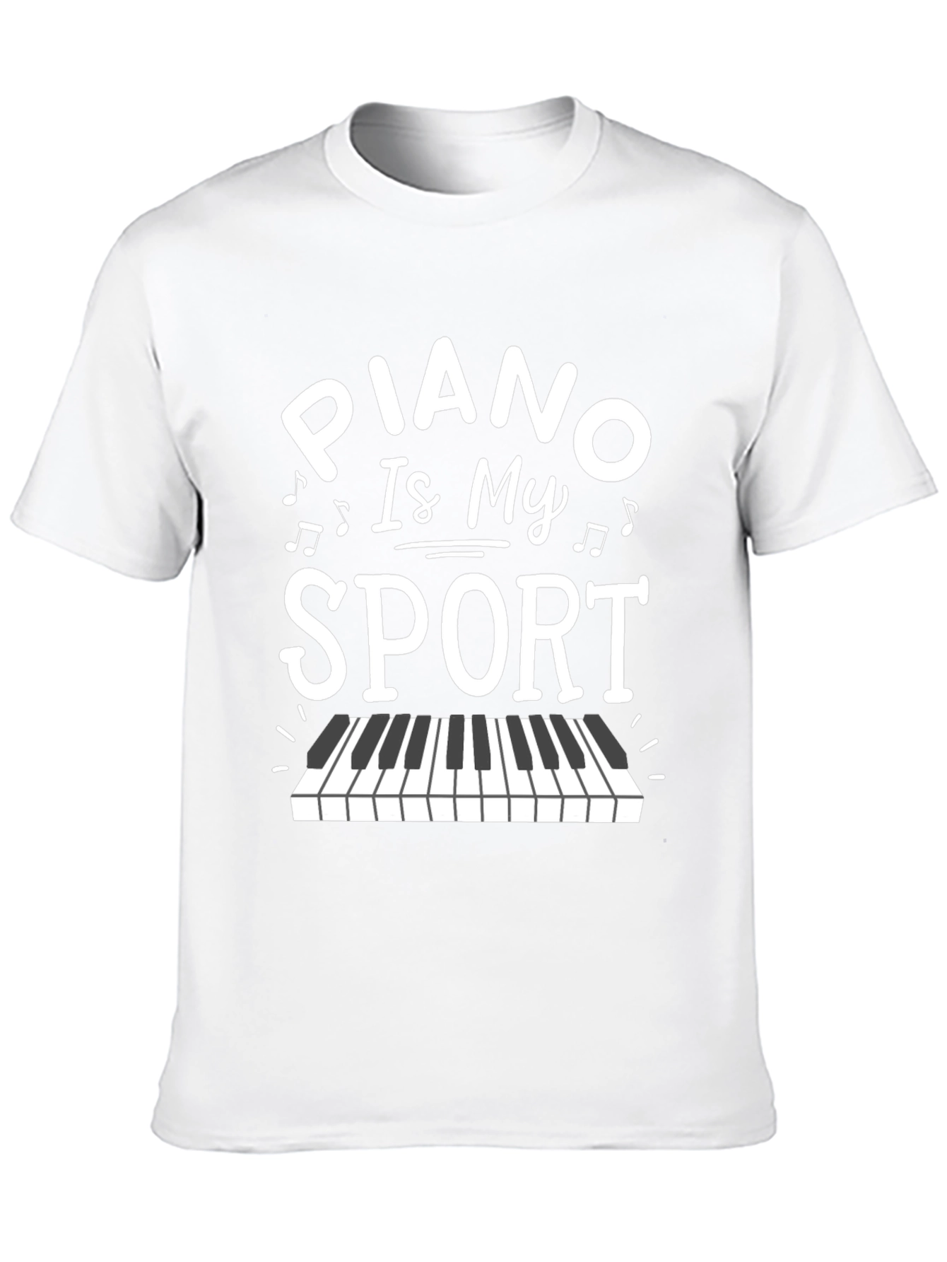 Piano Is My Sport Graphic T-Shirt