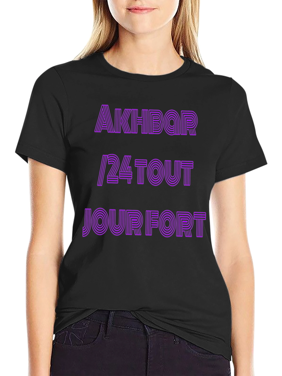 Akbhar 24 Tout Jour Fort T-Shirt