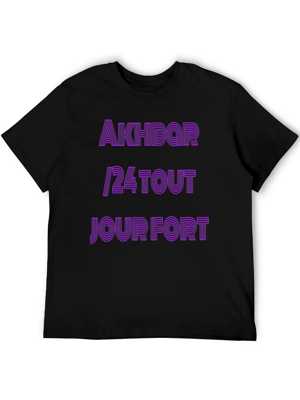 Akbhar 24 Tout Jour Fort T-Shirt