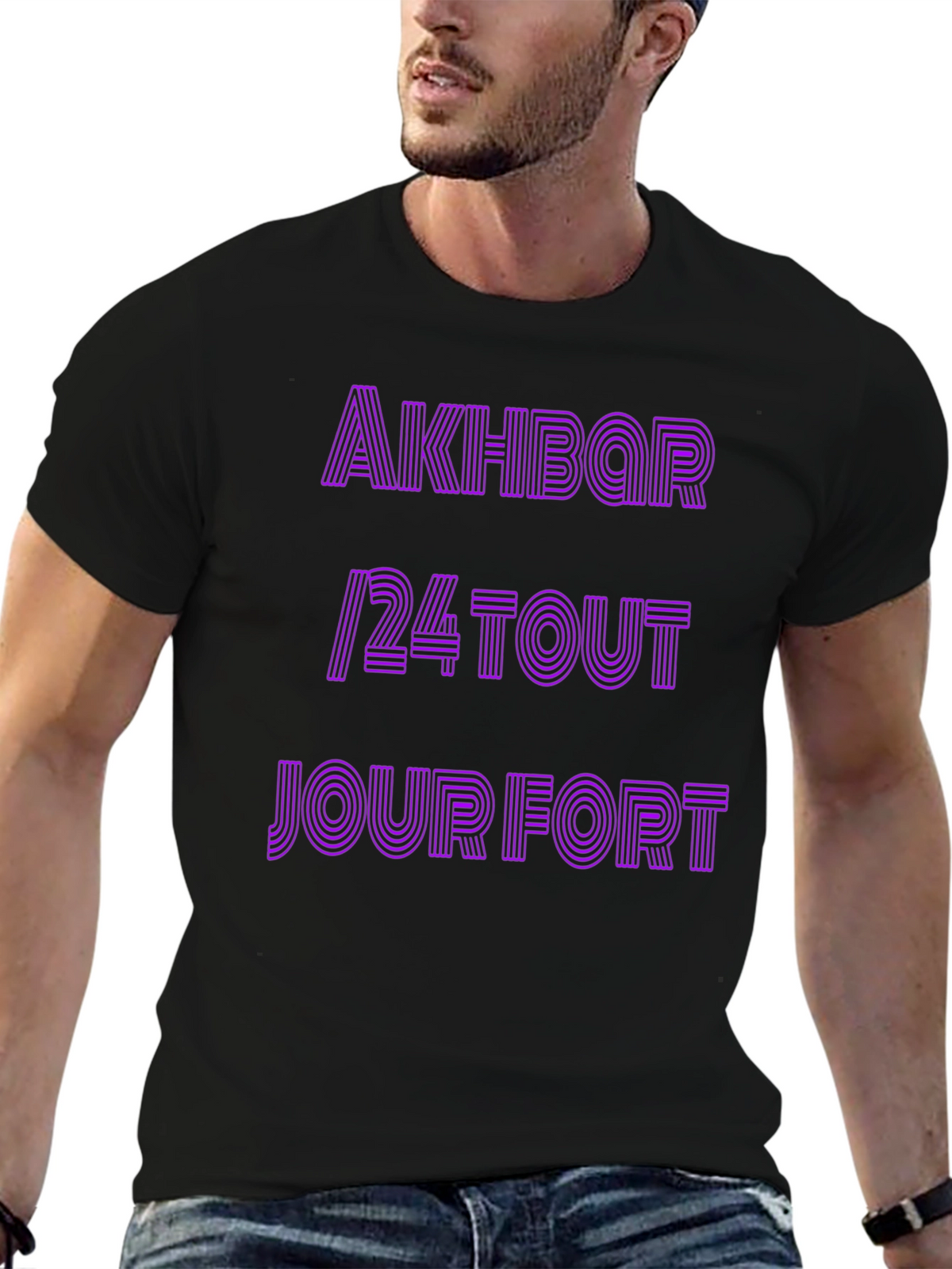 Akbhar 24 Tout Jour Fort T-Shirt