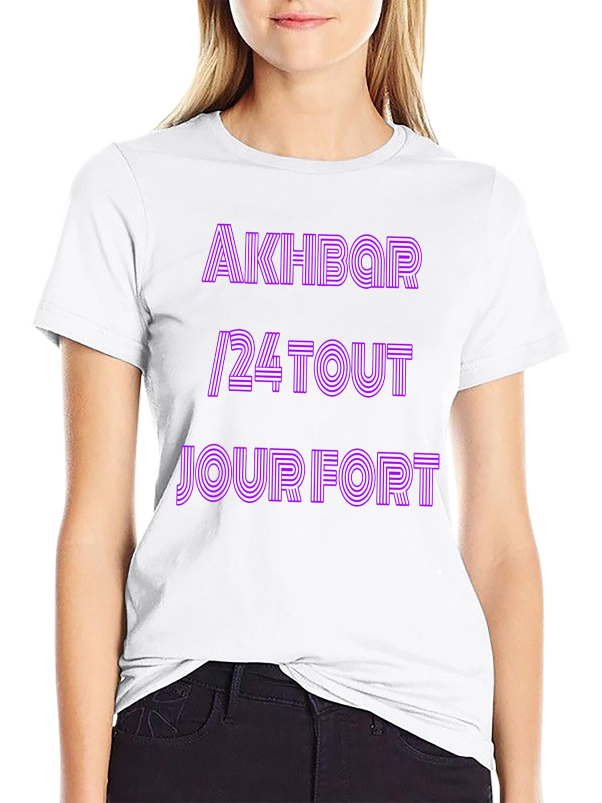Akbhar 24 Tout Jour Fort T-Shirt