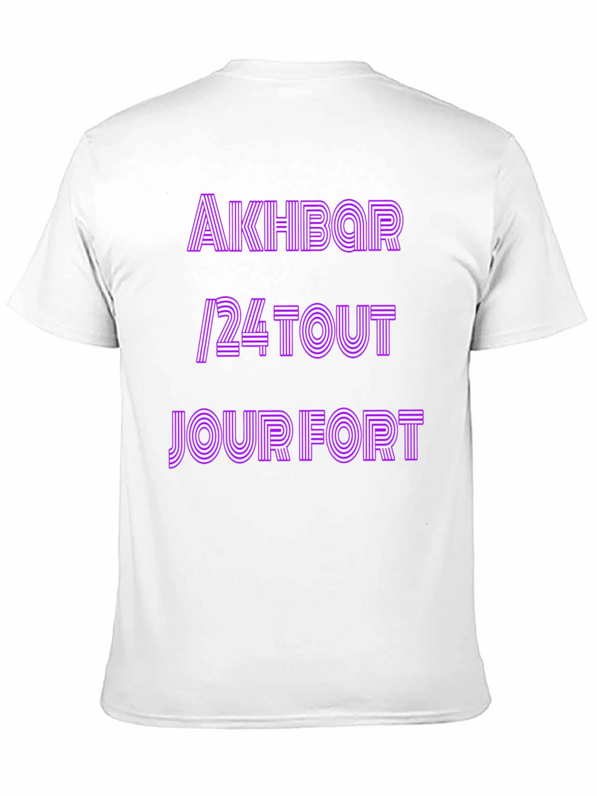 Akbhar 24 Tout Jour Fort T-Shirt