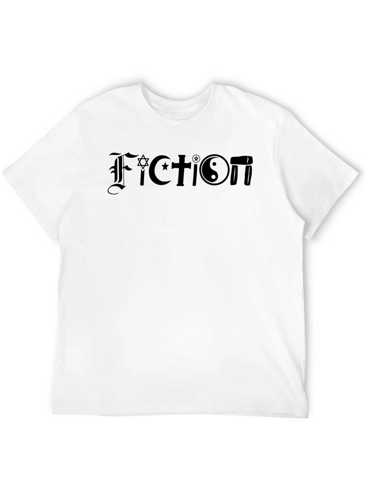 Fiction T-Shirt: Religion Symbols