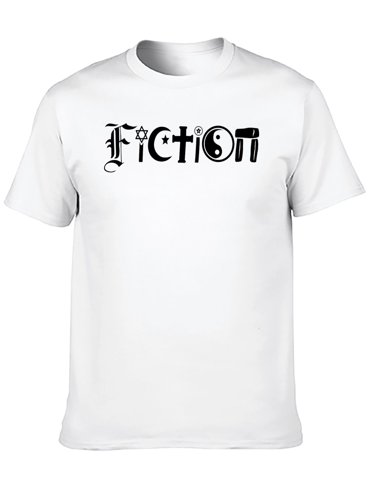 Fiction T-Shirt: Religion Symbols