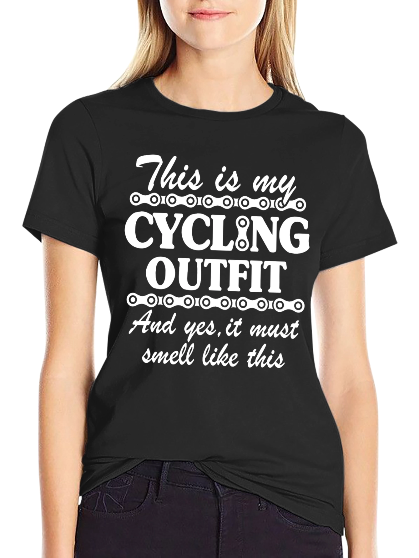 Cycling Outfit T-Shirt Funny Bike Rider Tee