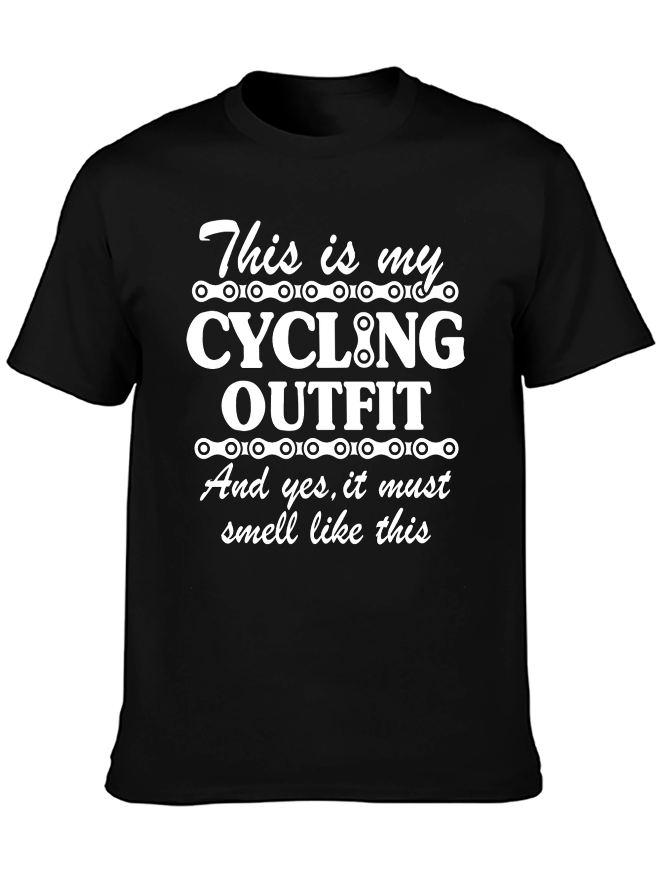 Cycling Outfit T-Shirt Funny Bike Rider Tee