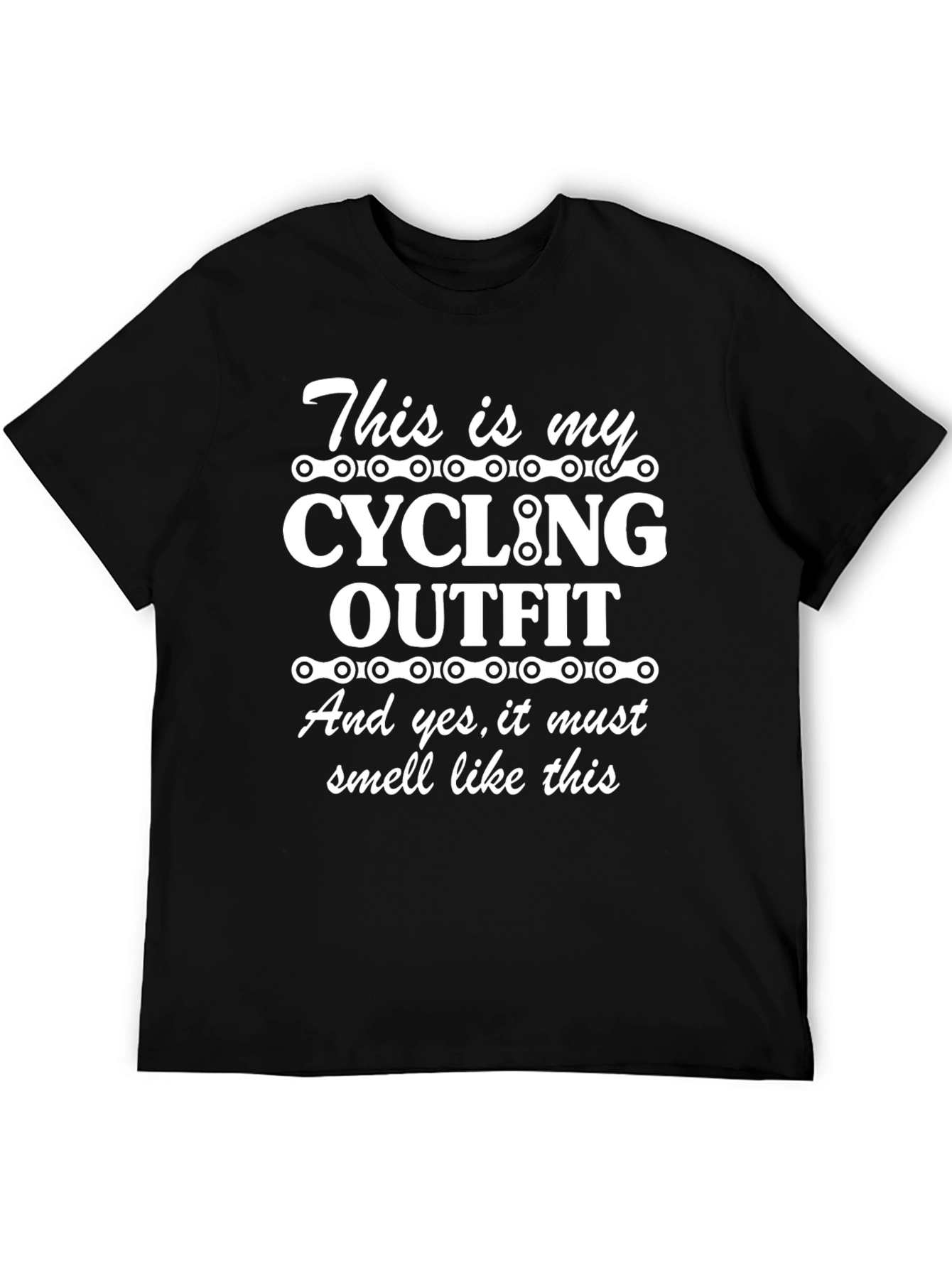 Cycling Outfit T-Shirt Funny Bike Rider Tee