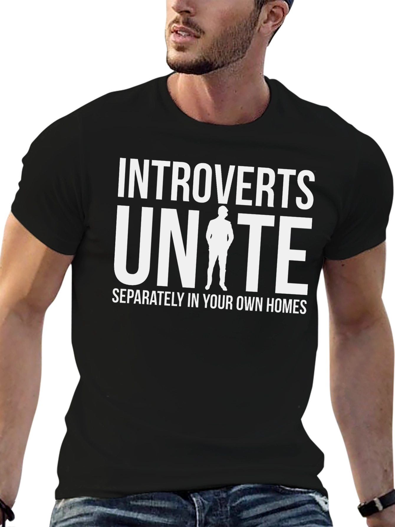 Introverts Unite T-Shirt - Separately at Home!