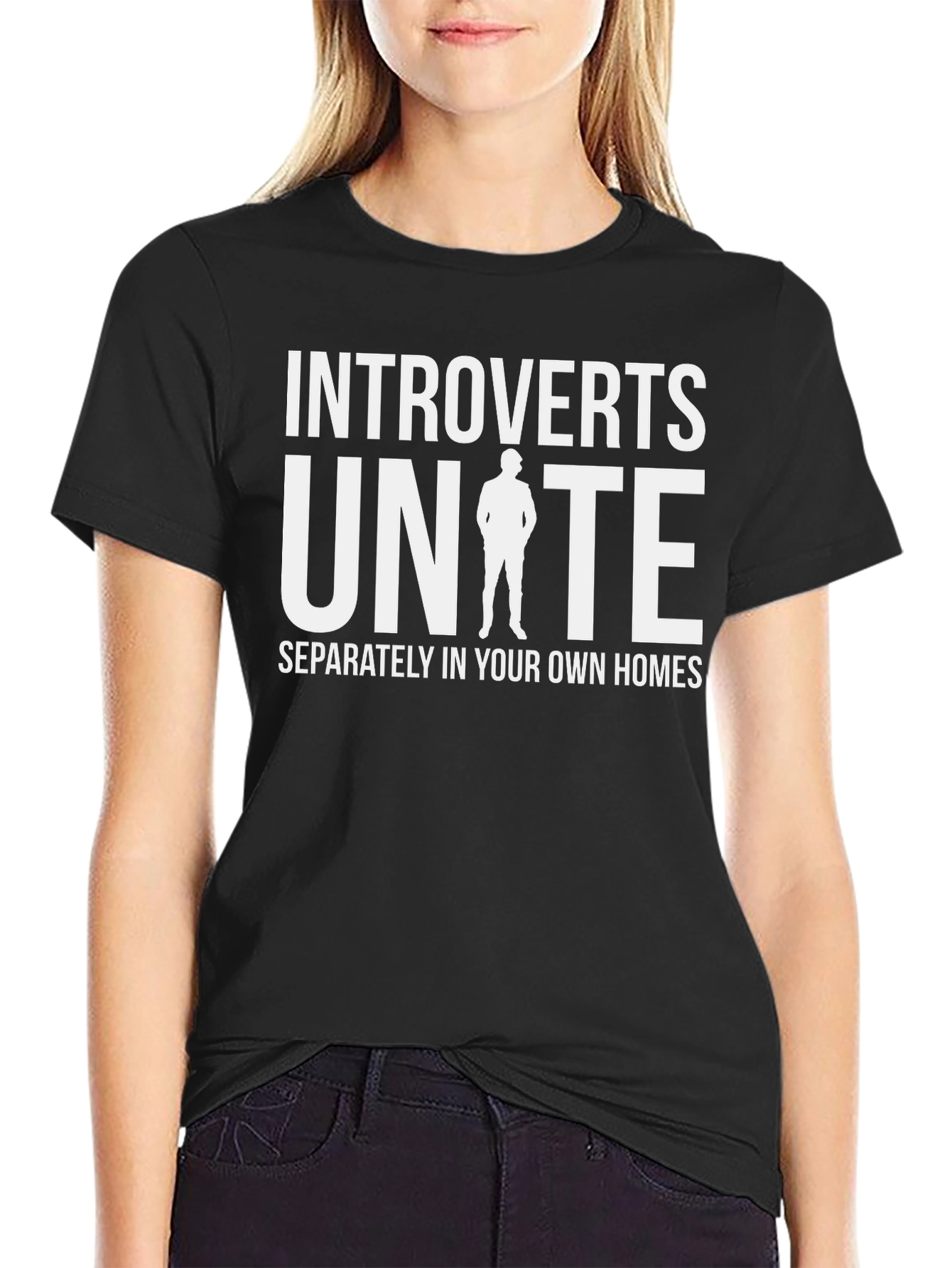 Introverts Unite T-Shirt - Separately at Home!