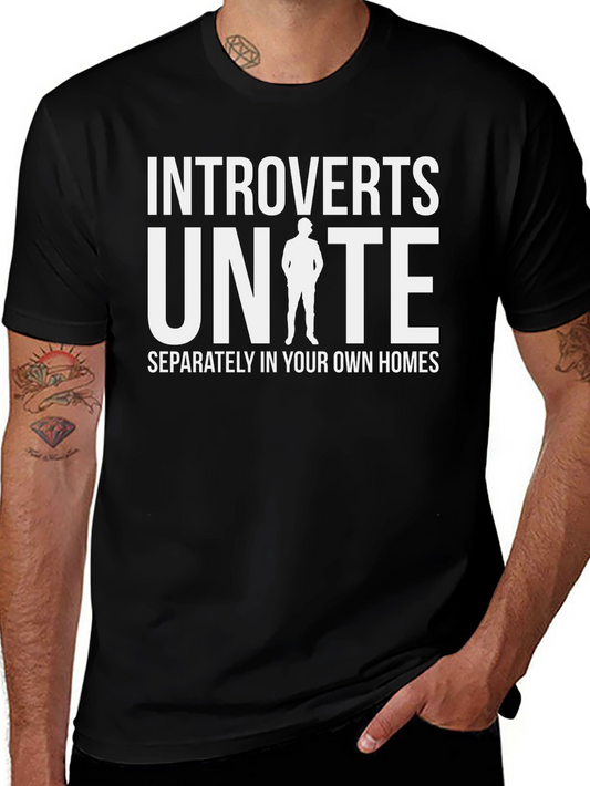 Introverts Unite T-Shirt - Separately at Home!
