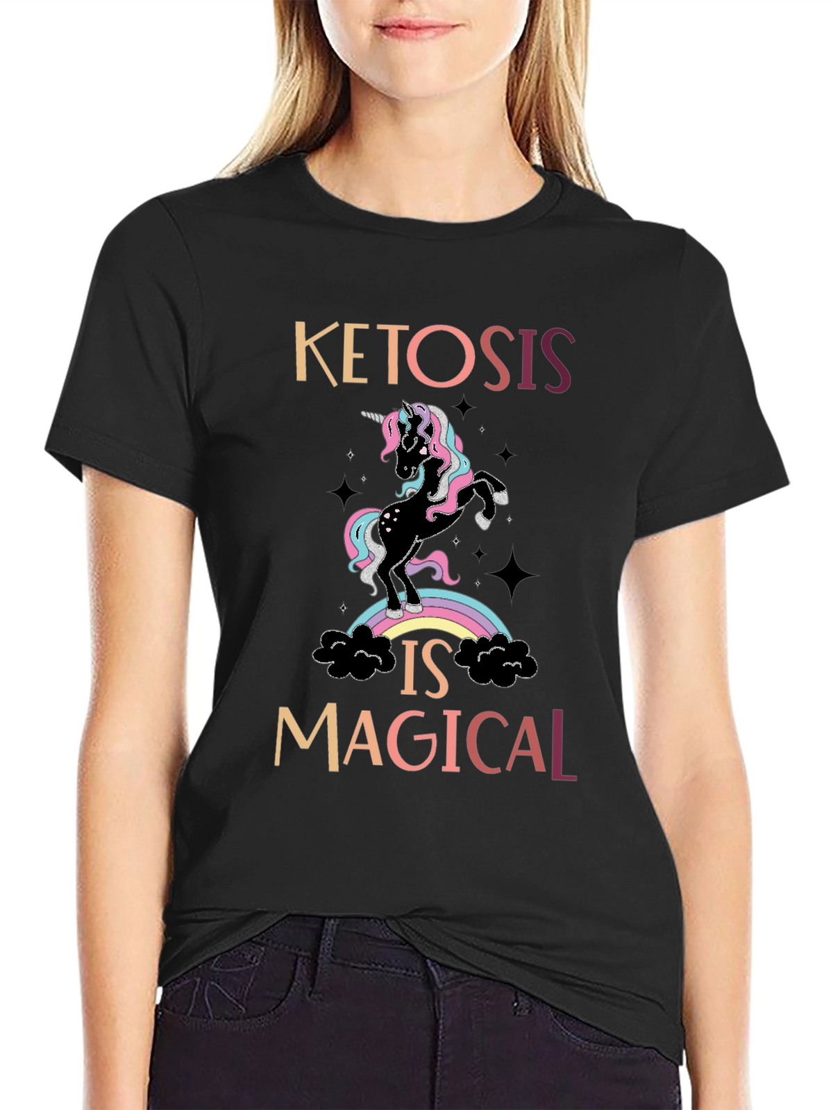 Ketosis is Magical Unicorn T-Shirt