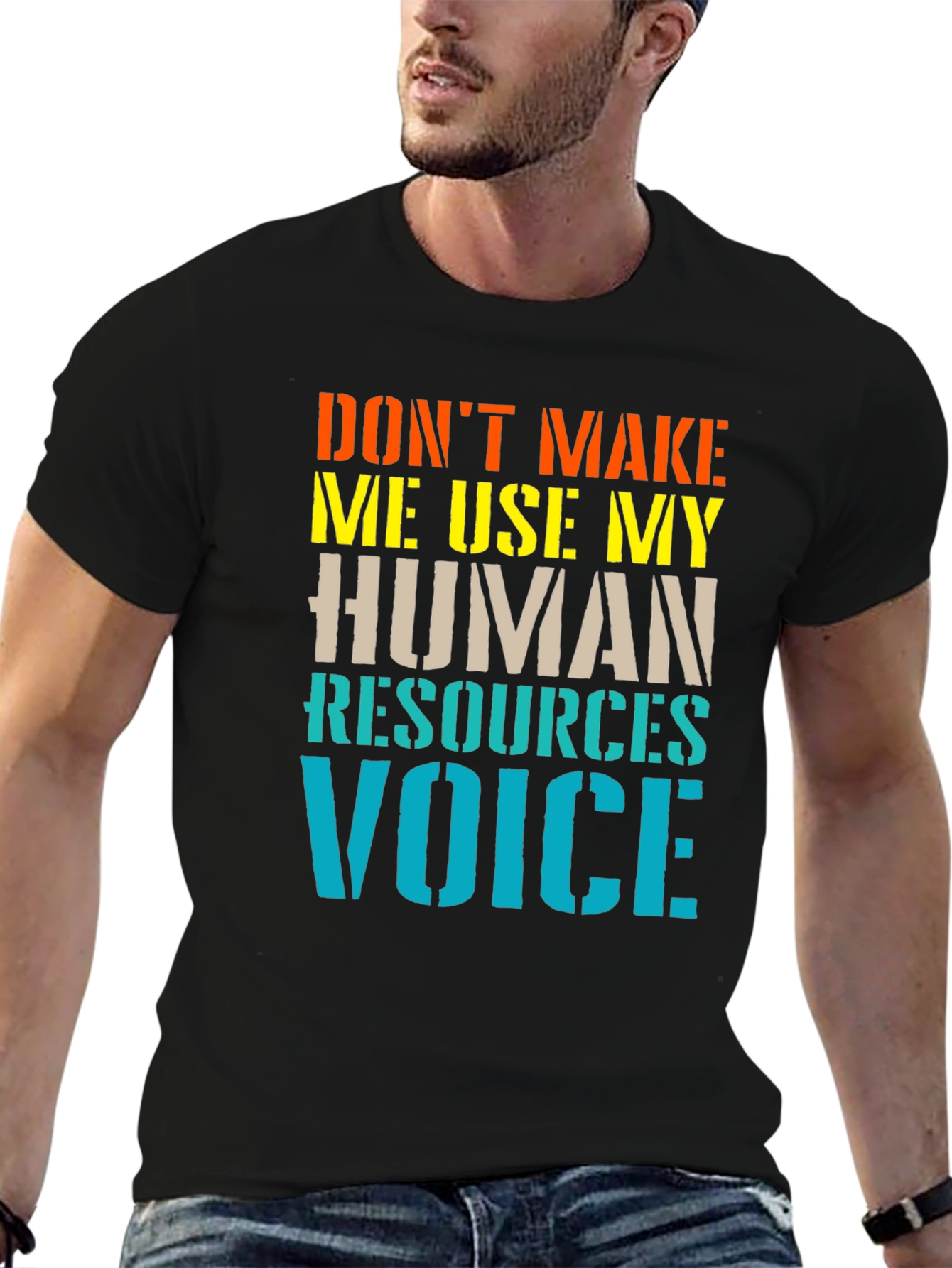 Human Resources Voice Funny T-Shirt