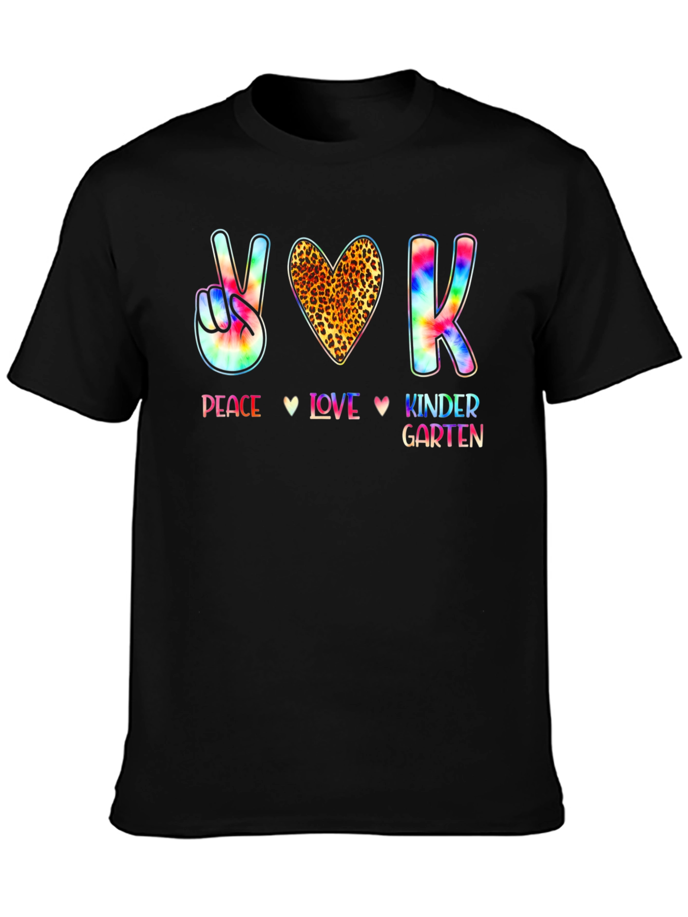 Peace Love Kindergarten T-Shirt