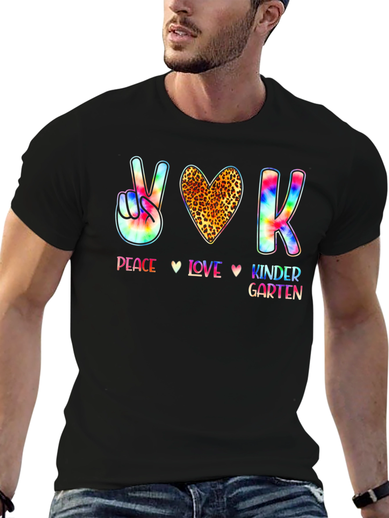 Peace Love Kindergarten T-Shirt