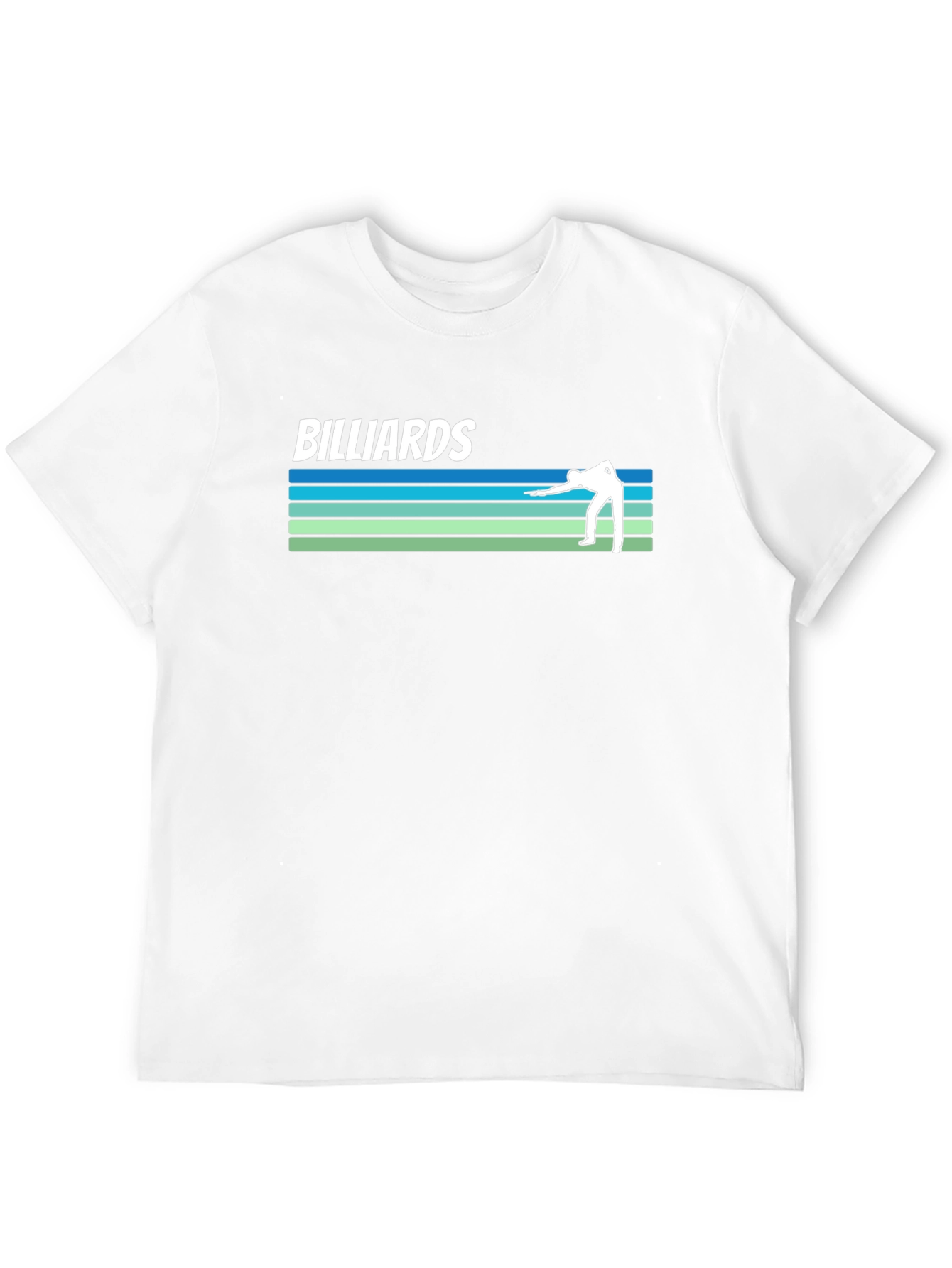Billiards Graphic Tee - Cool Retro Design