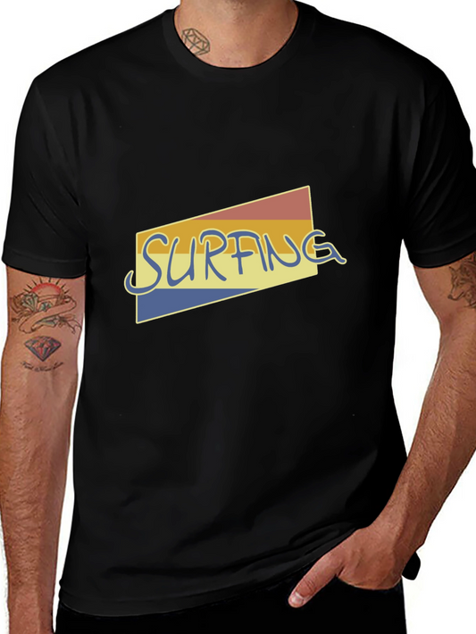 Retro Surfing Graphic Tee