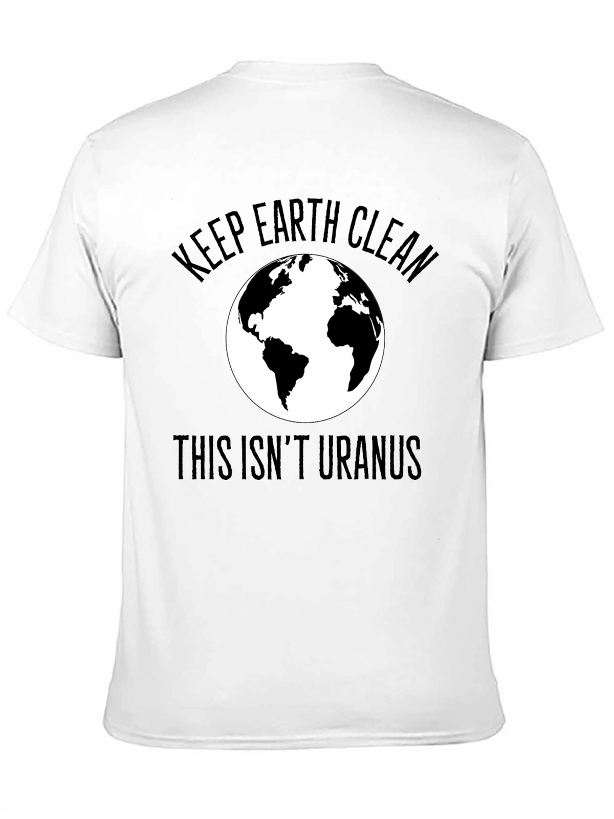 Keep Earth Clean T-Shirt - Black