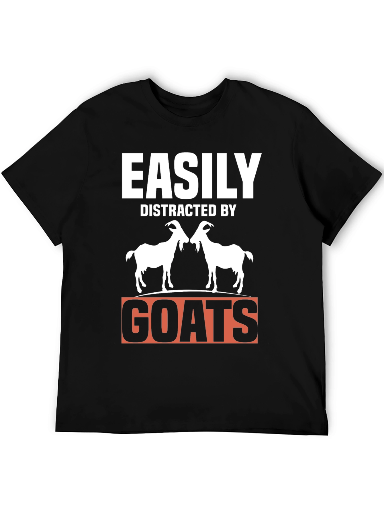 Easily Distracted By Goats T-Shirt