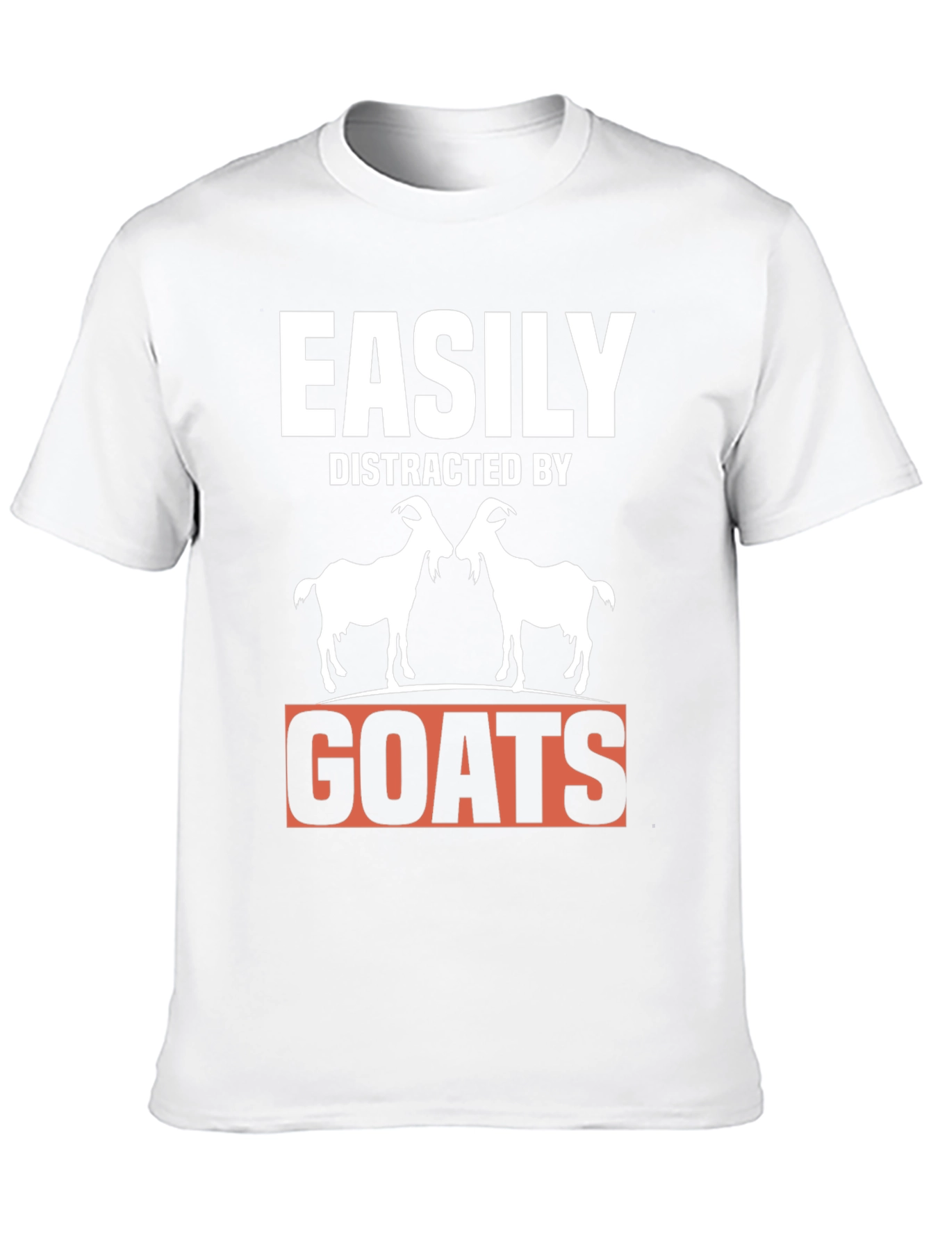 Easily Distracted By Goats T-Shirt