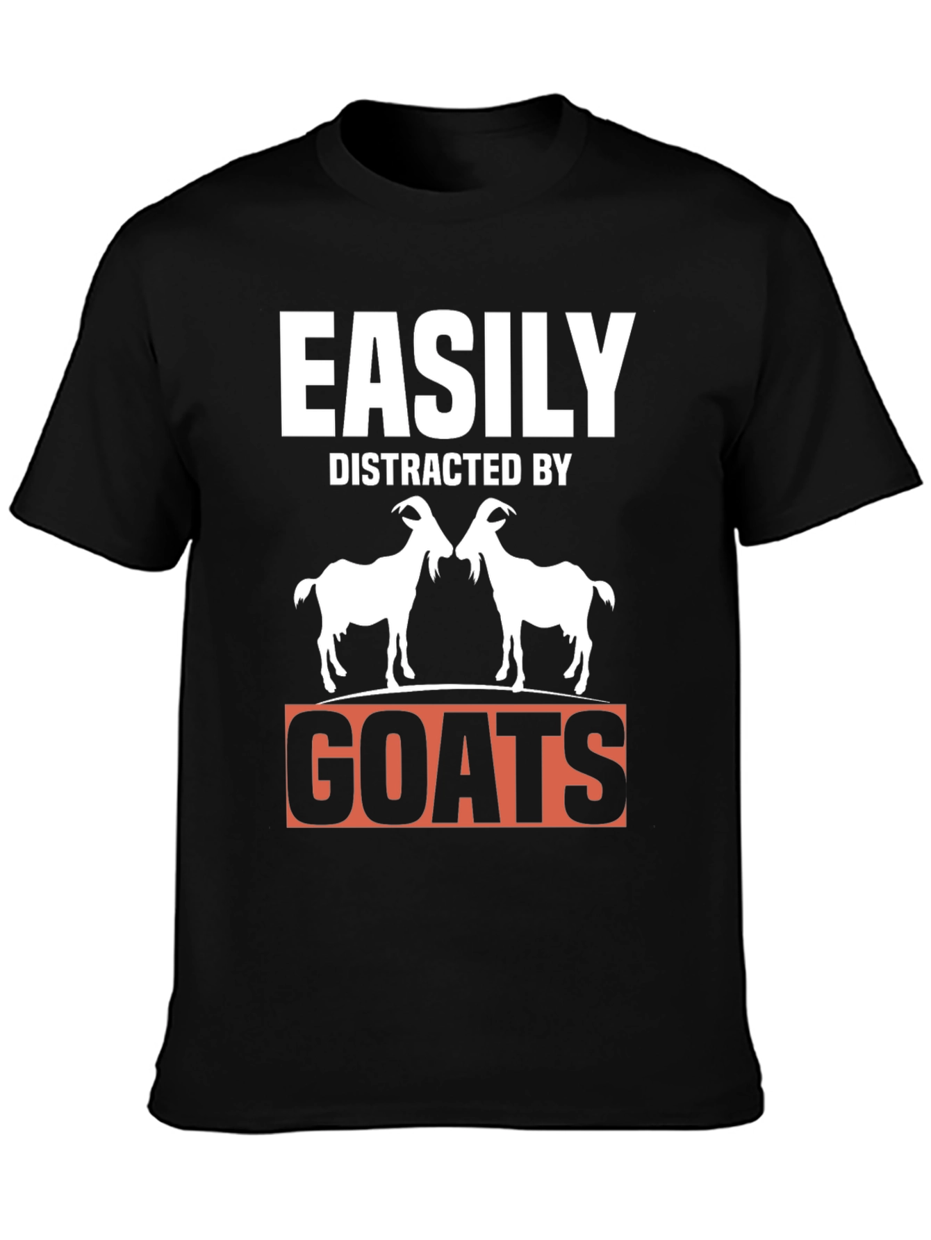 Easily Distracted By Goats T-Shirt