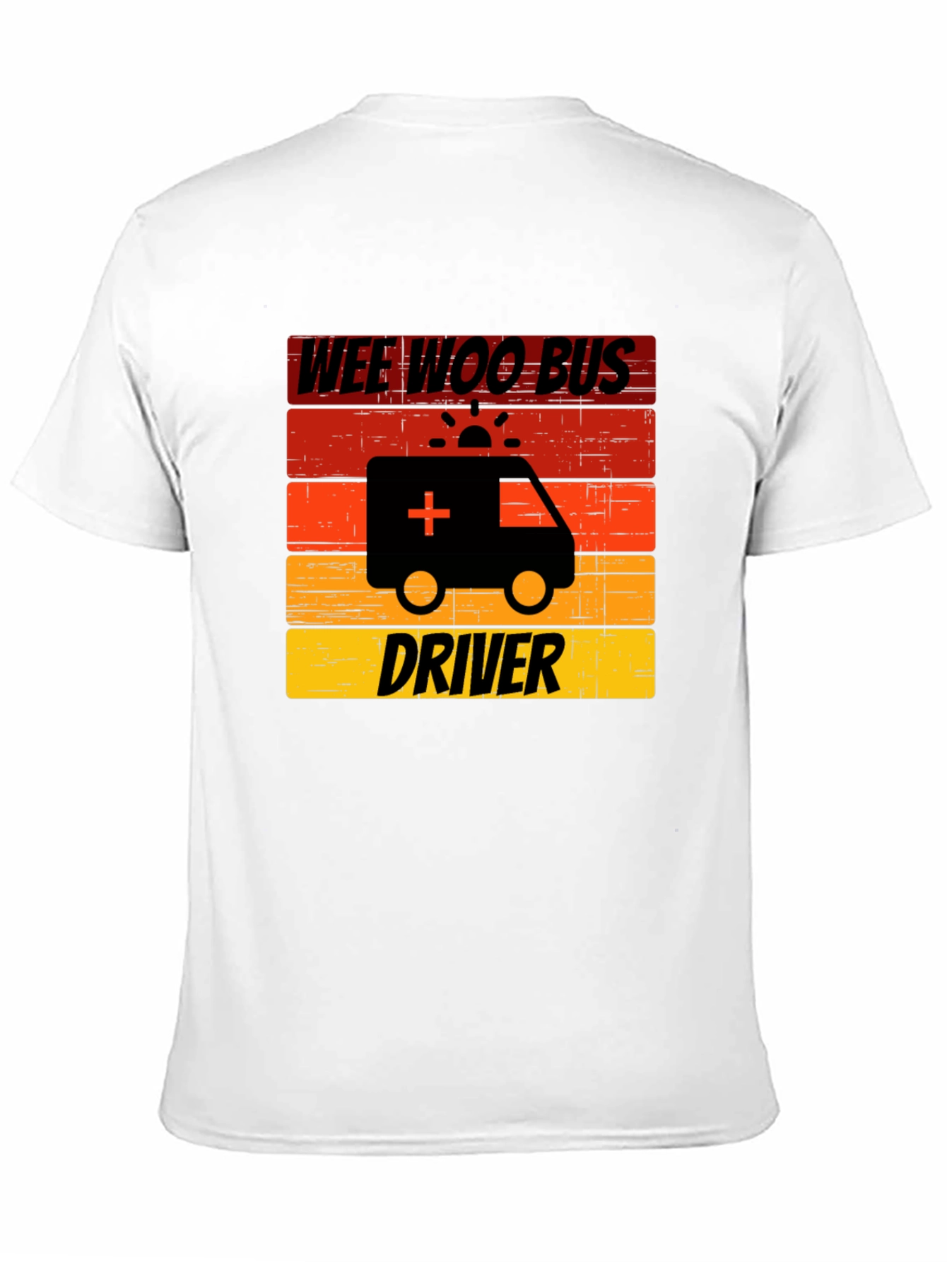 Wee Woo Bus Driver Graphic T-Shirt