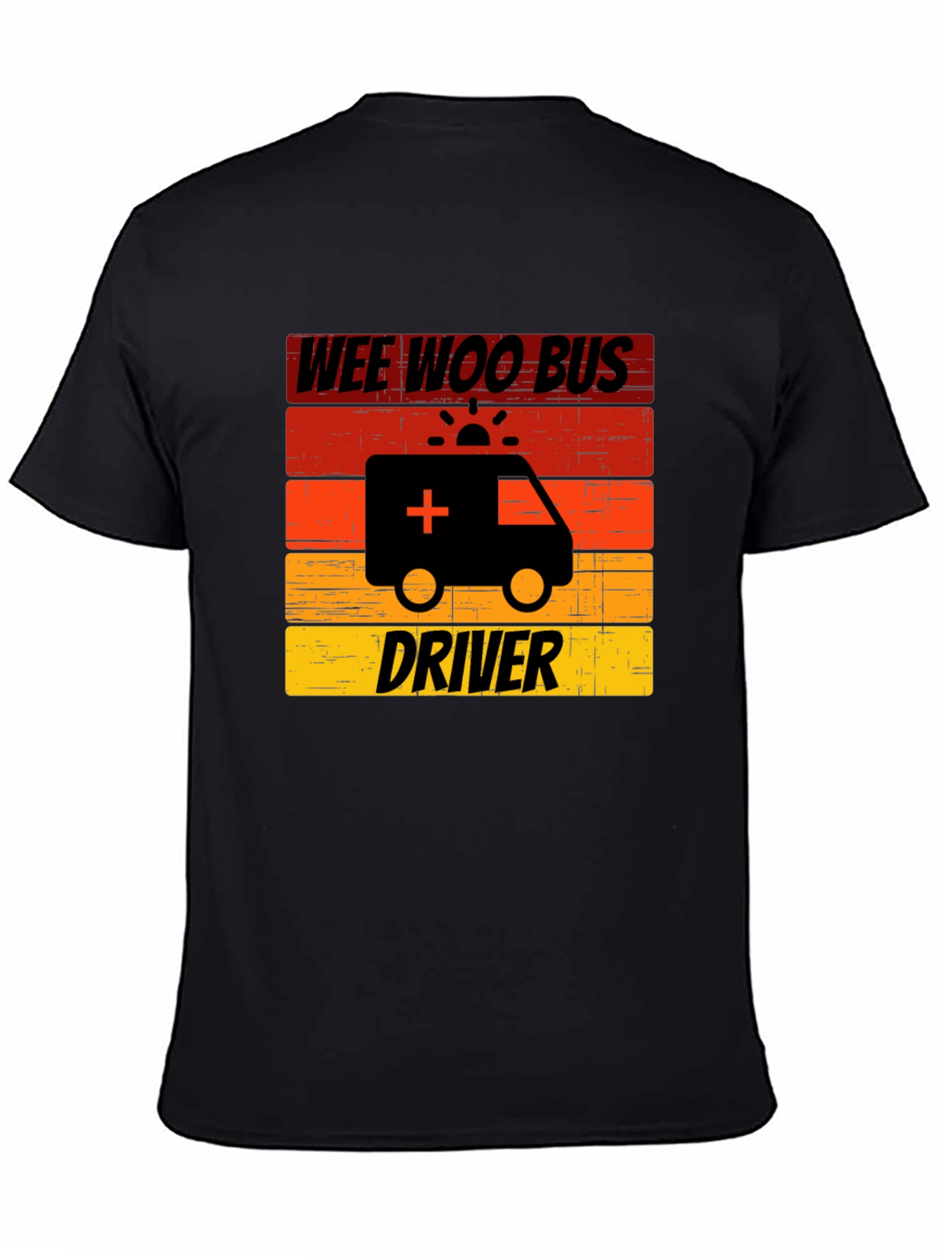 Wee Woo Bus Driver Graphic T-Shirt