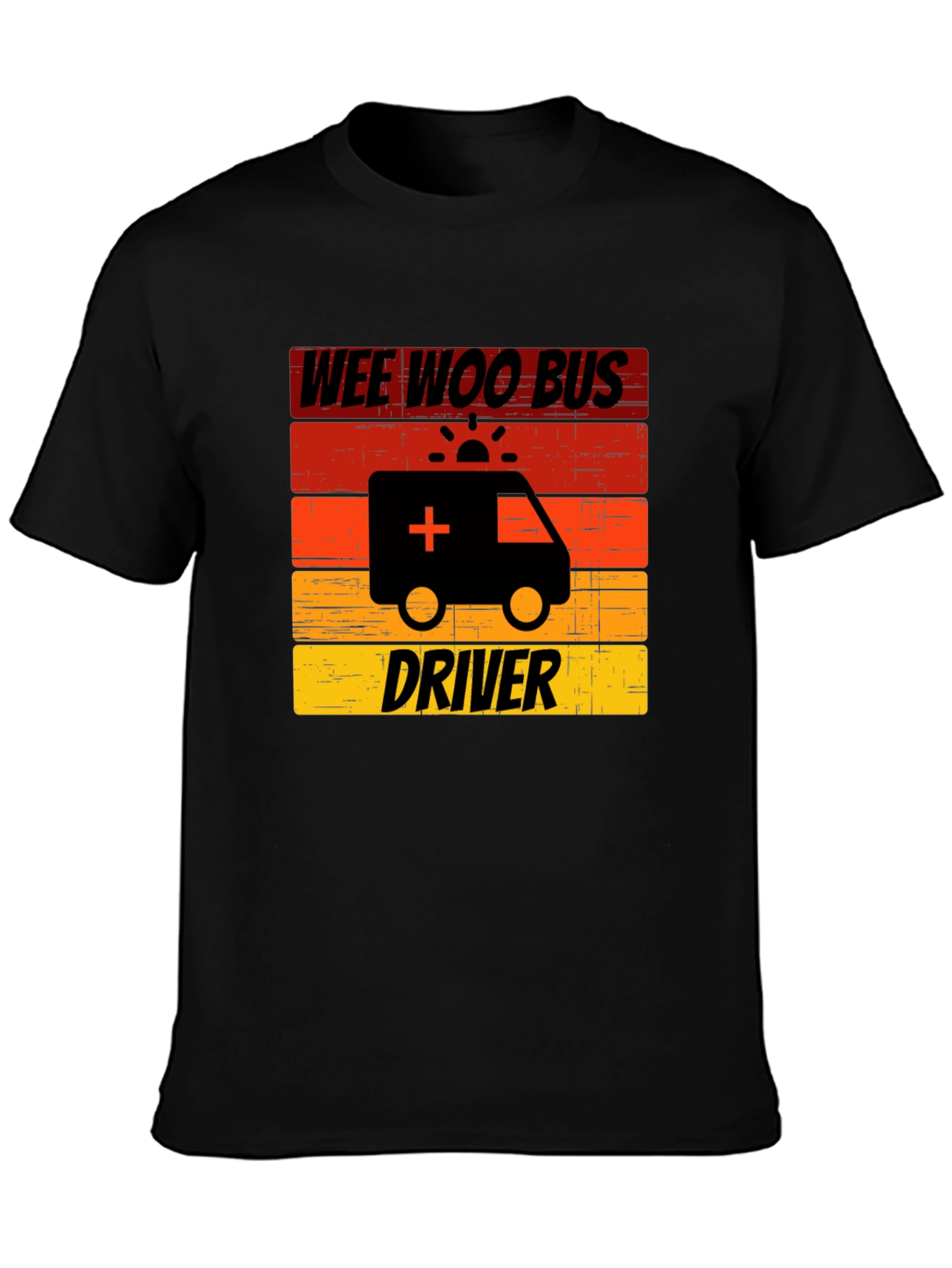 Wee Woo Bus Driver Graphic T-Shirt