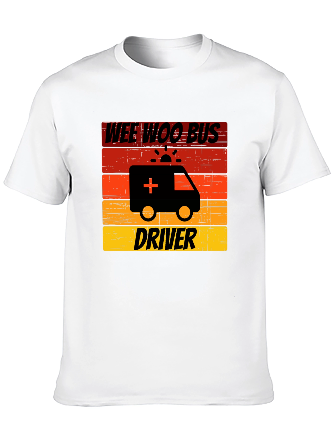 Wee Woo Bus Driver Graphic T-Shirt