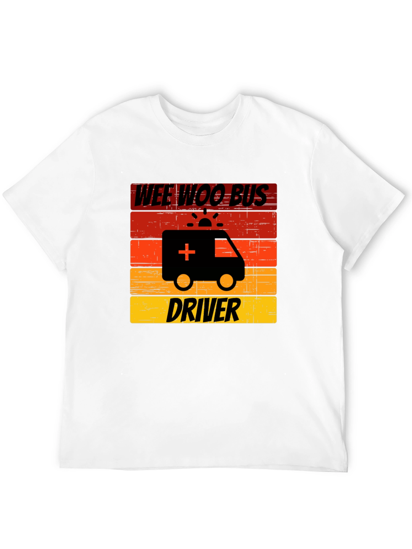 Wee Woo Bus Driver Graphic T-Shirt
