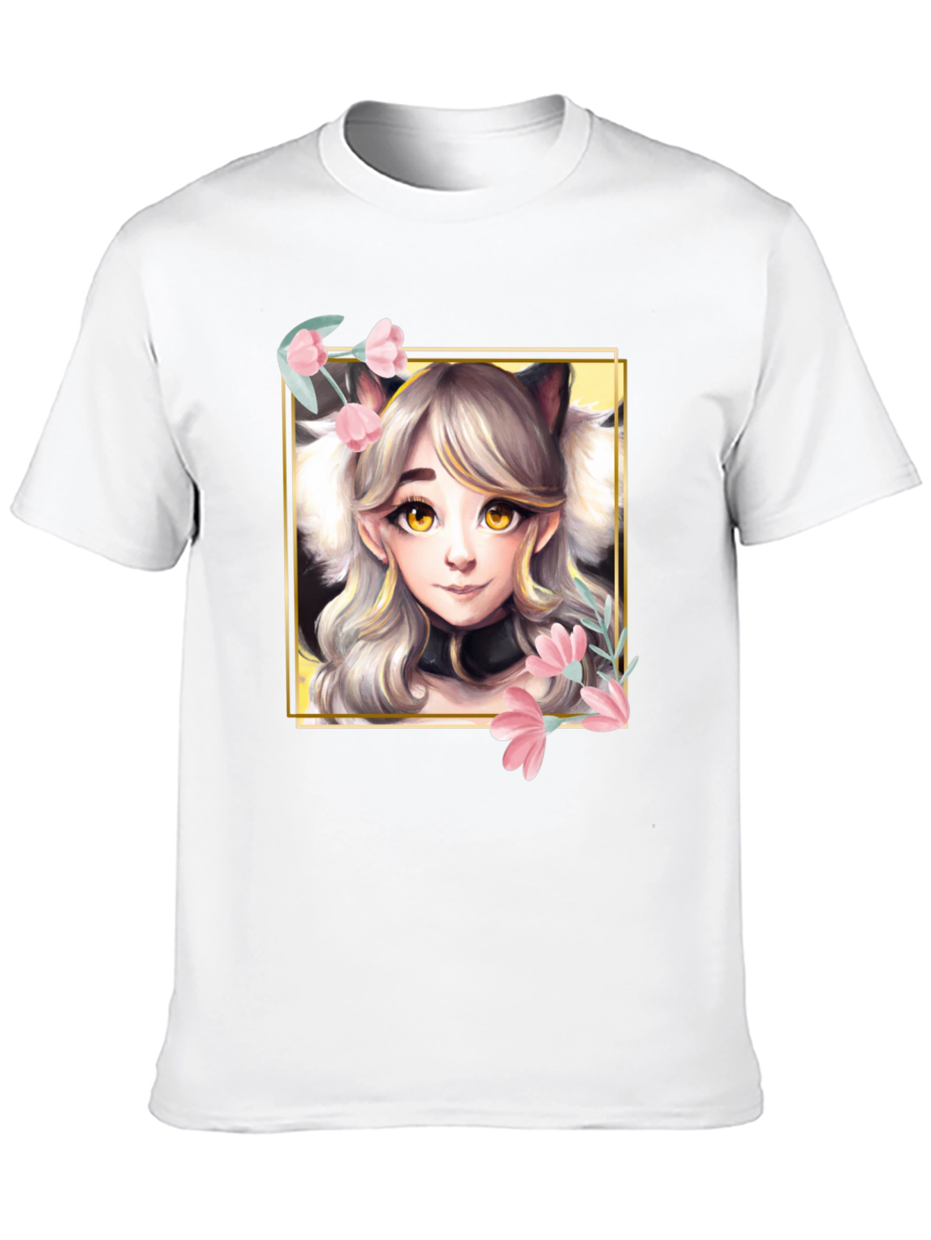 Anime Cat Girl T-Shirt