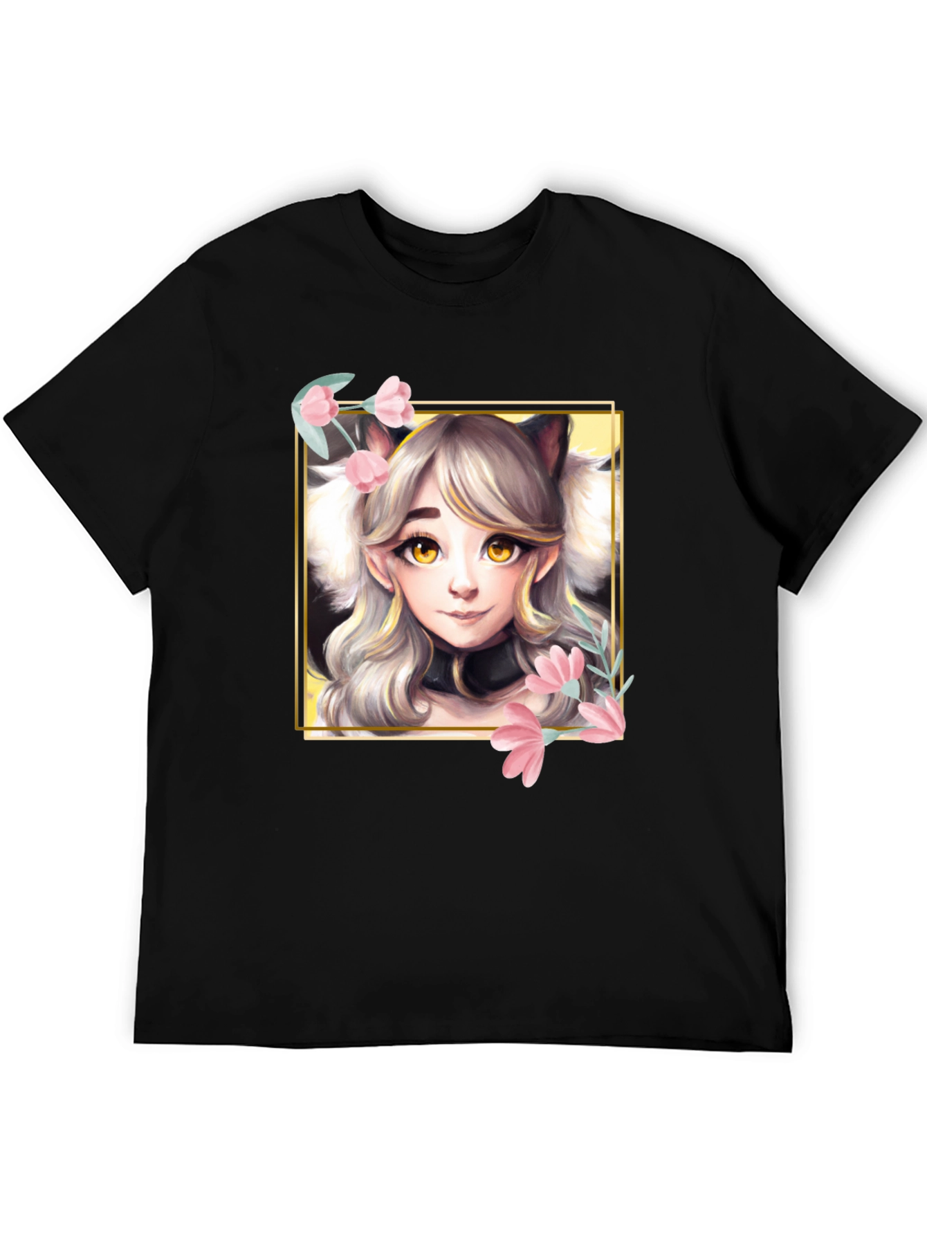 Anime Cat Girl T-Shirt