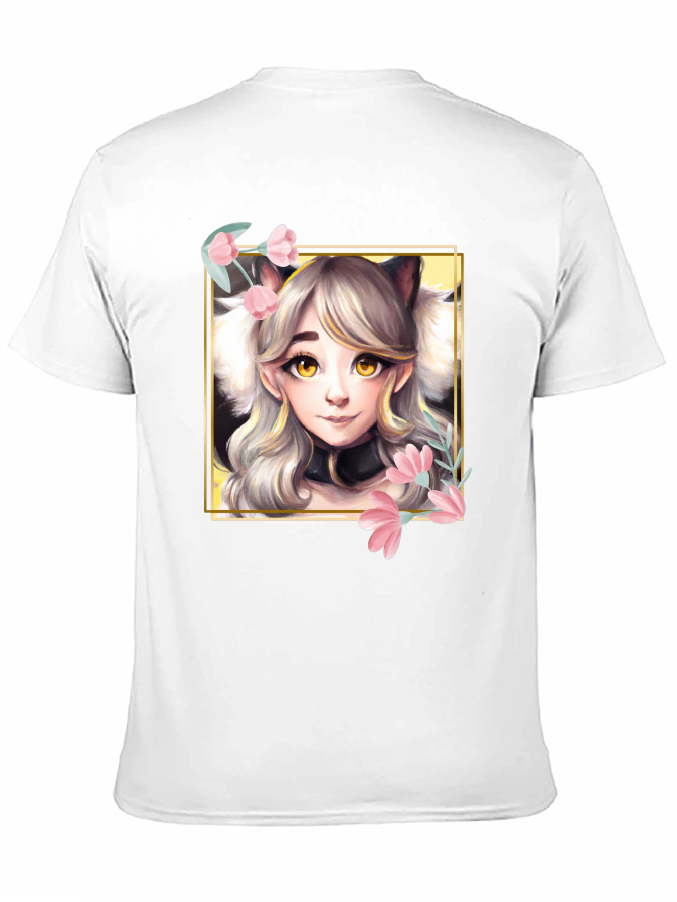 Anime Cat Girl T-Shirt