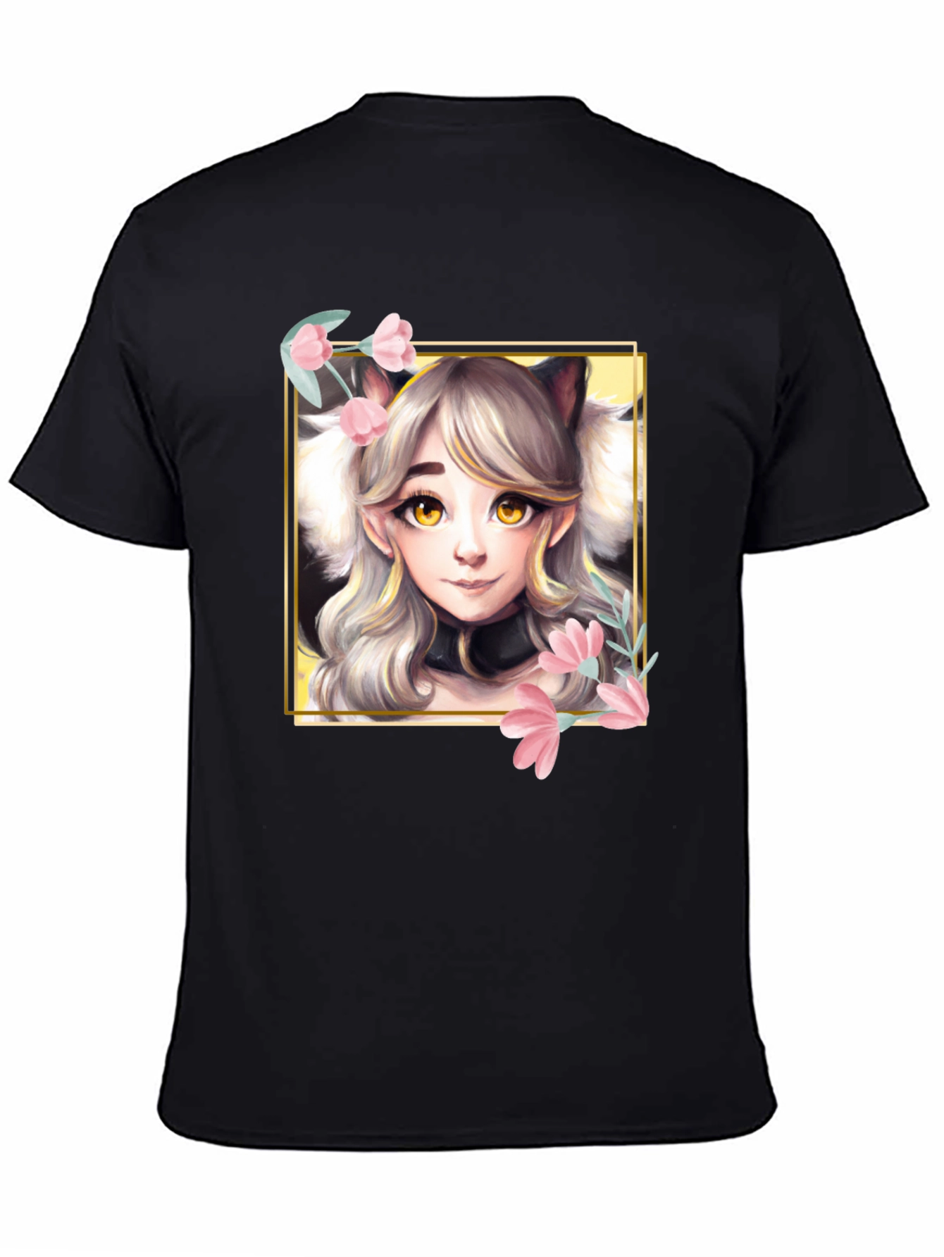 Anime Cat Girl T-Shirt