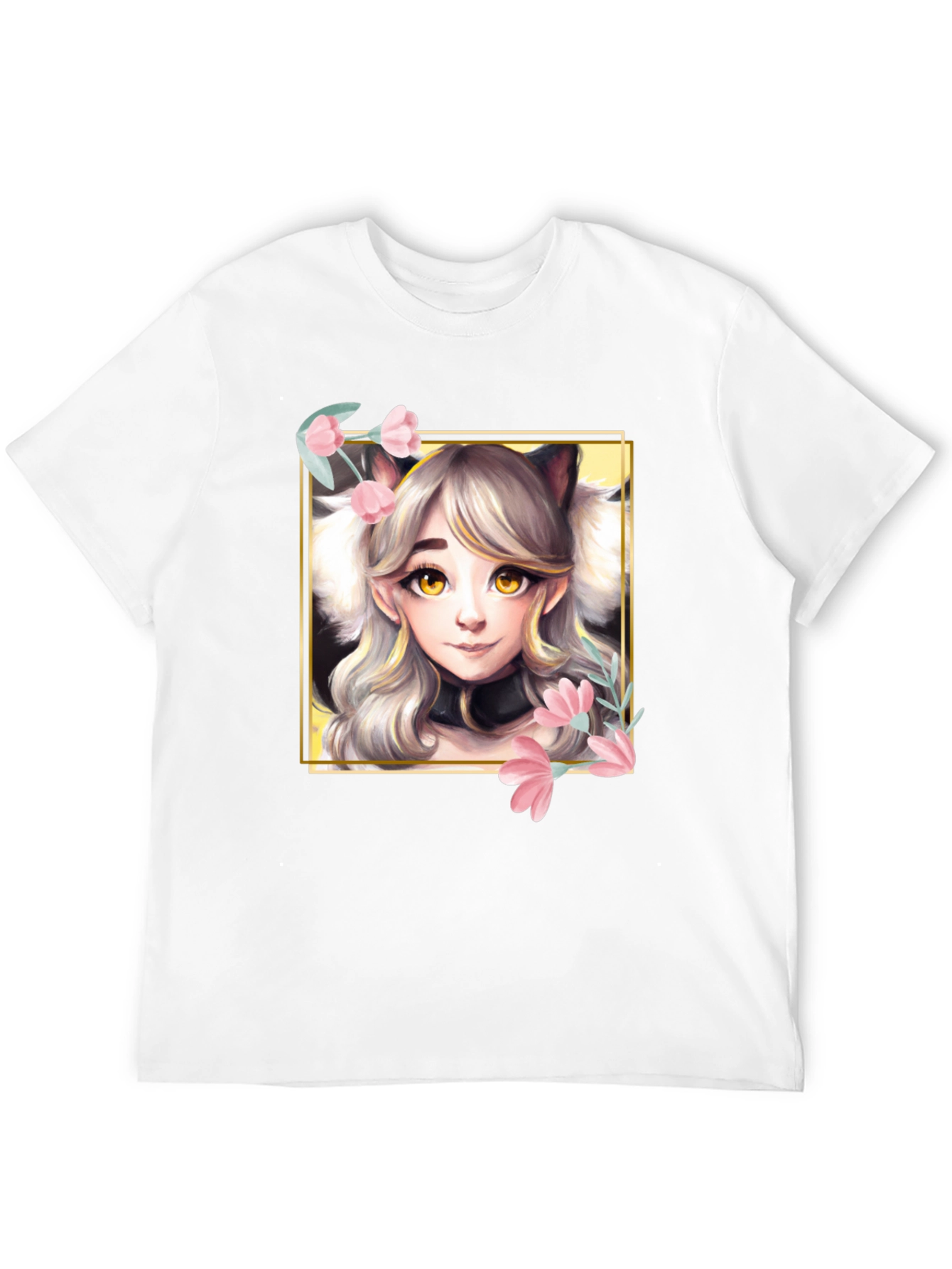 Anime Cat Girl T-Shirt