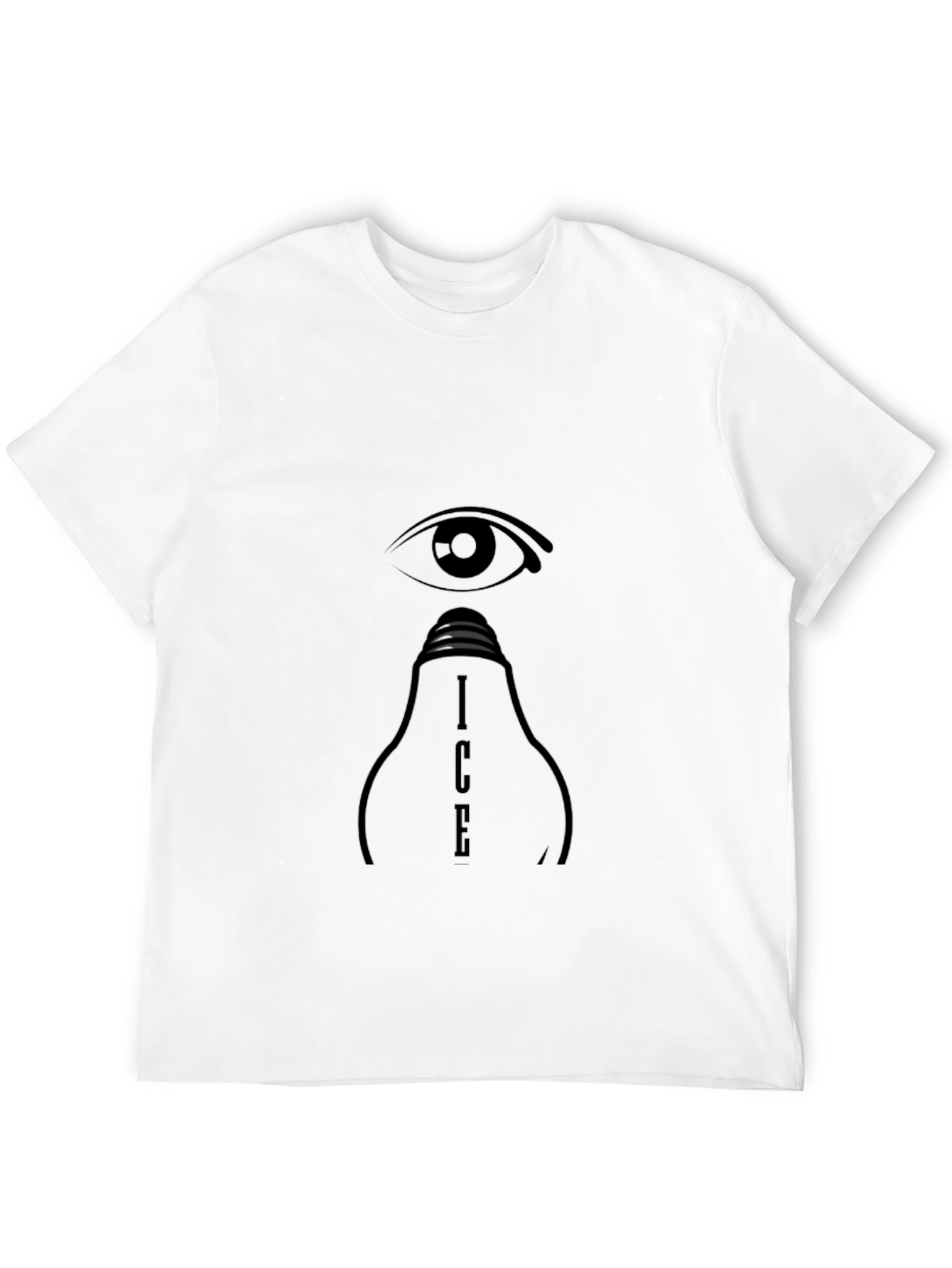 Eye See Lightbulb Graphic T-Shirt