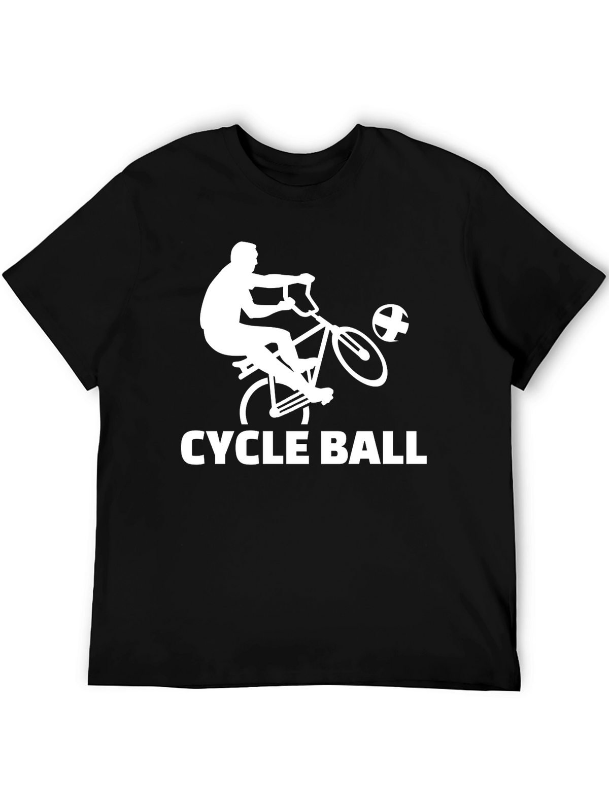 Cycle Ball T-Shirt - Sports Bicycle Game Tee