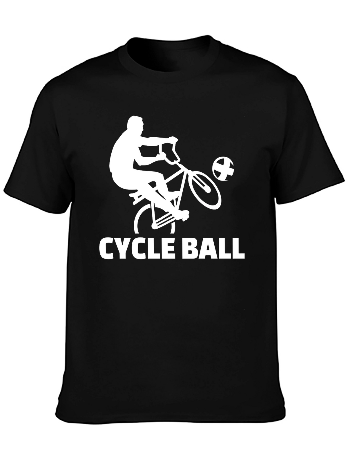 Cycle Ball T-Shirt - Sports Bicycle Game Tee
