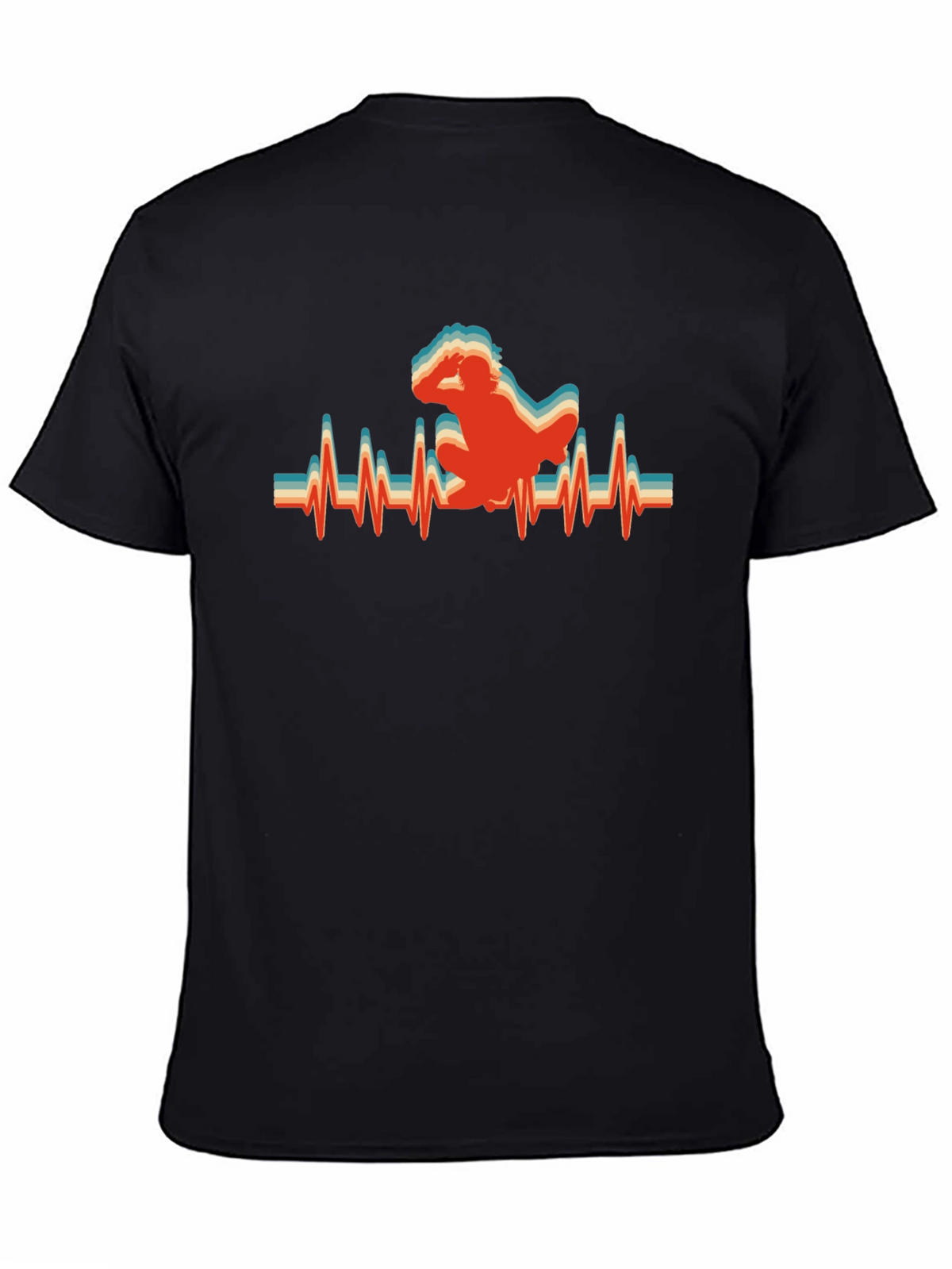 Retro Breakdance Heartbeat T-Shirt
