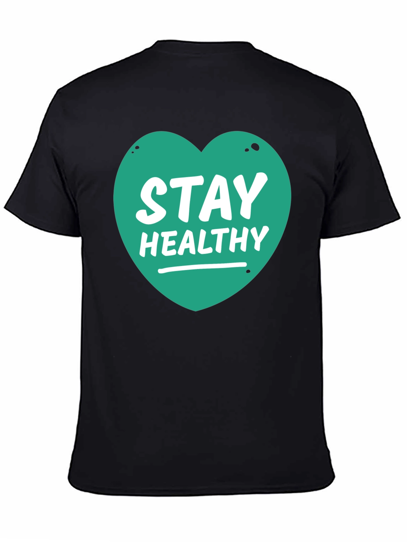 Stay Healthy Heart Graphic Tee