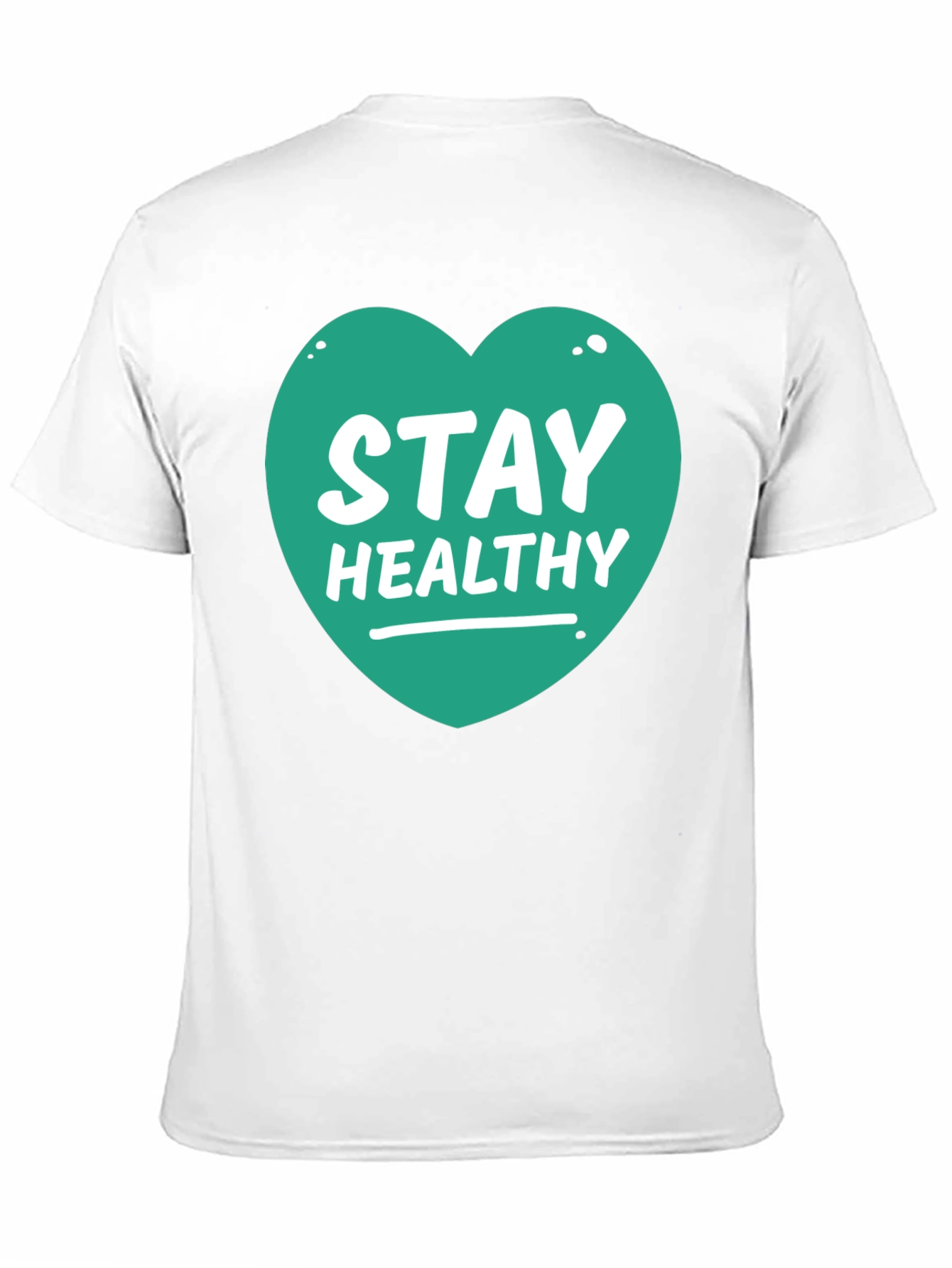 Stay Healthy Heart Graphic Tee