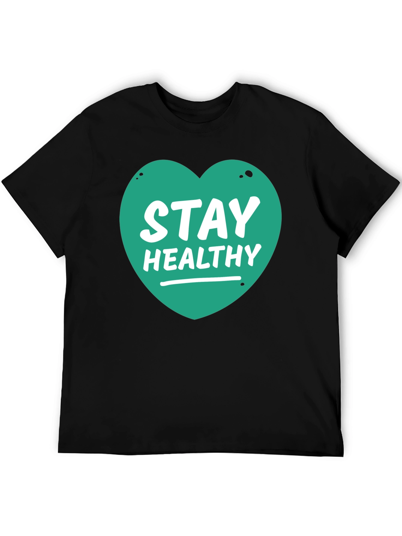 Stay Healthy Heart Graphic Tee