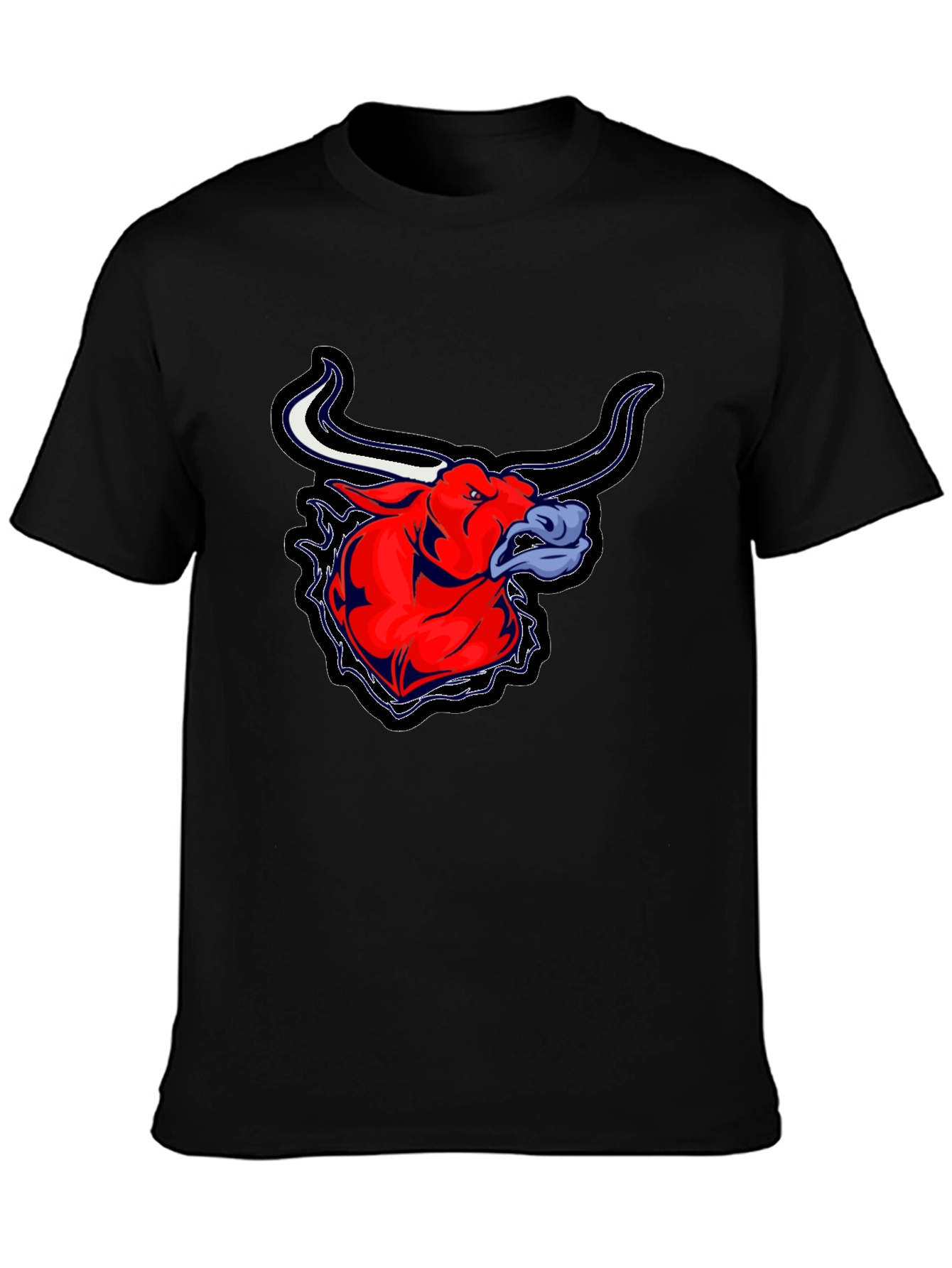 Raging Bull Graphic Tee - Black Casual Shirt